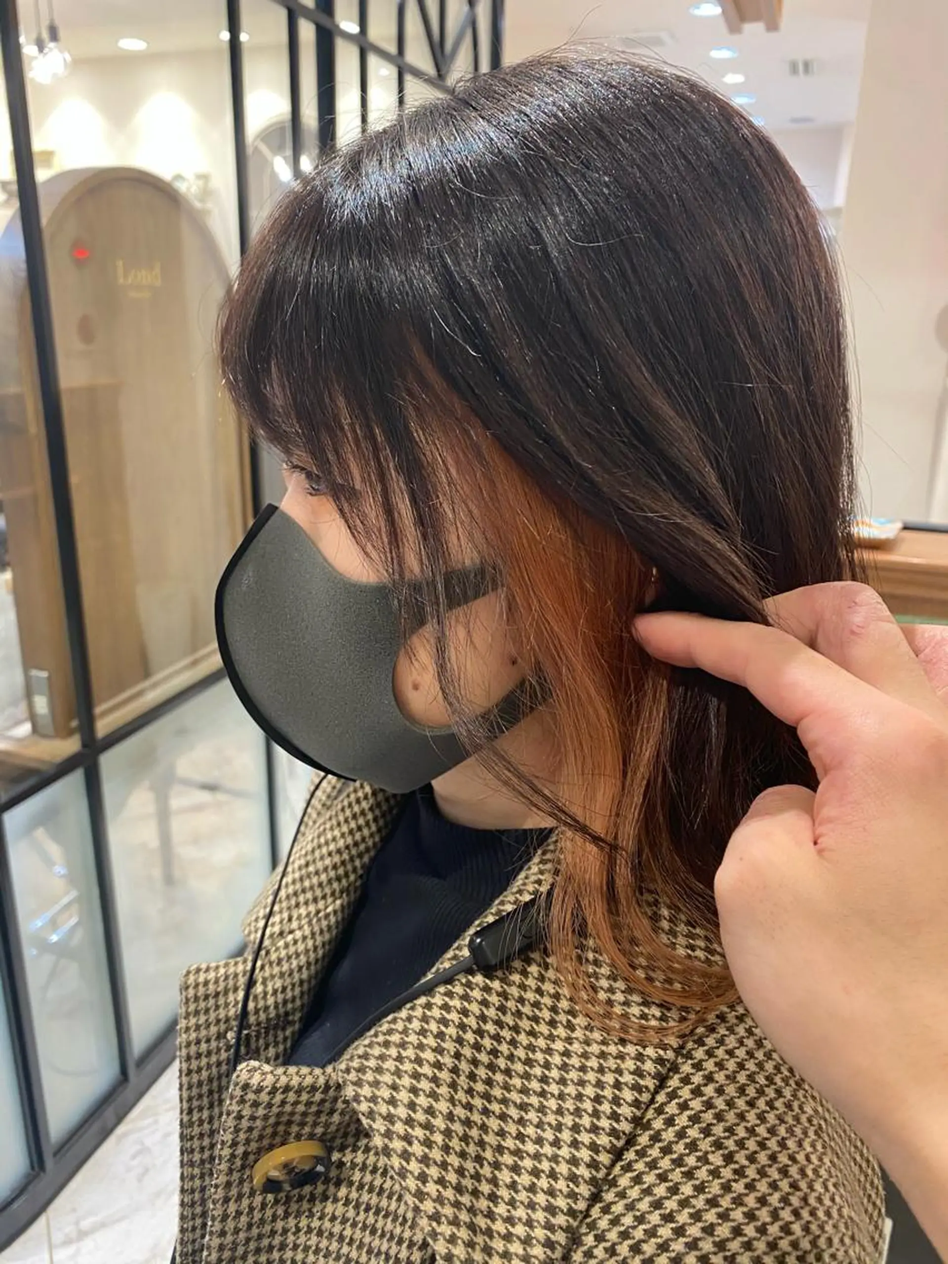 ショート ボブ韓国風レイヤー 髪質改善/畠中ケントのヘアスタイル