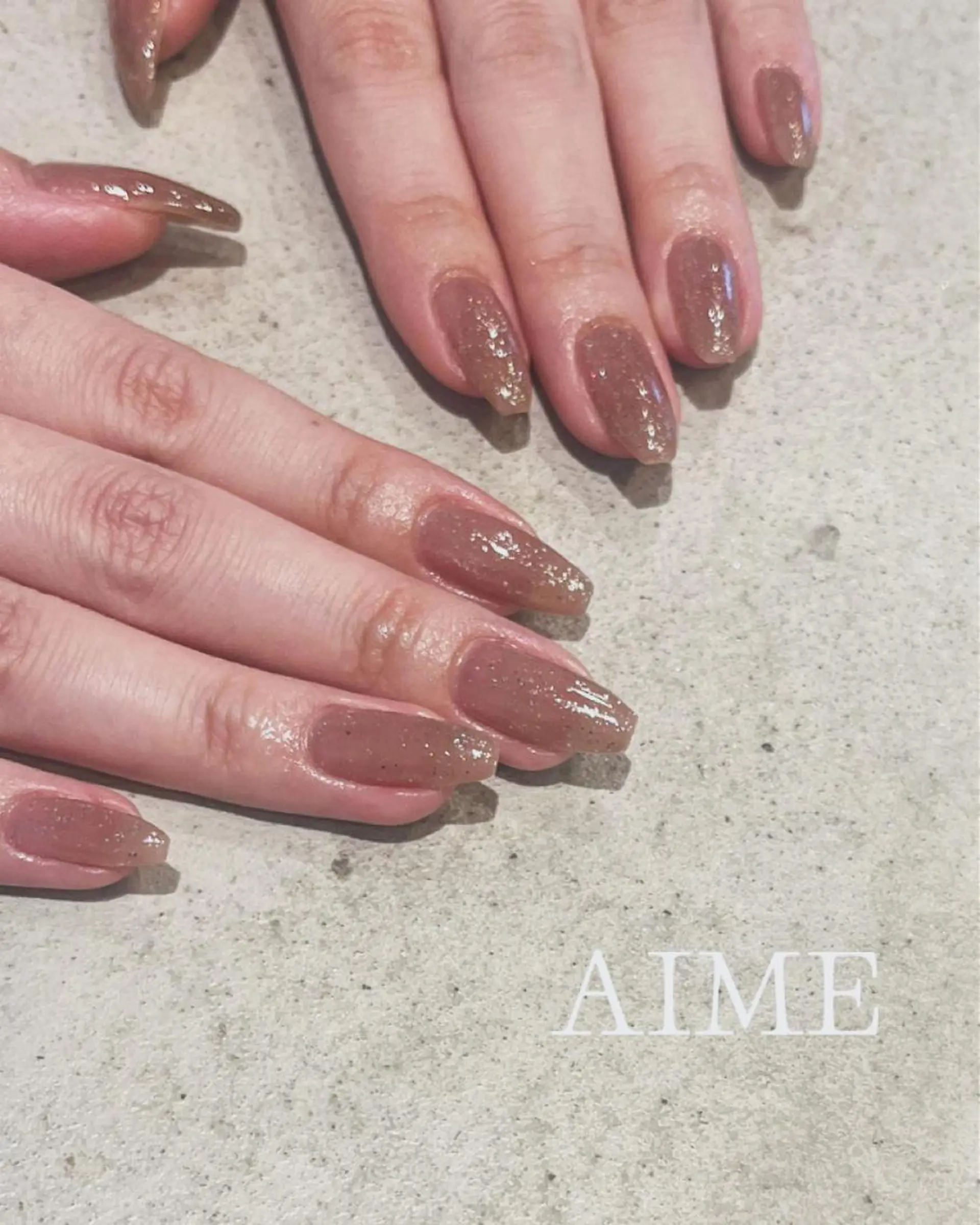 ネイル アートネイル ハンドネイル AIME (yuuka)のネイルデザイン