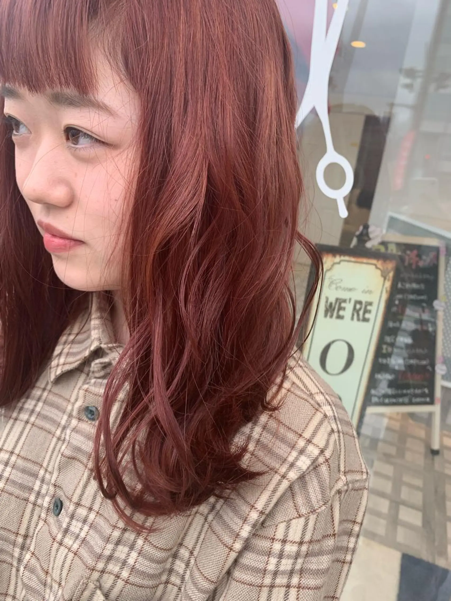 ロング カラー 畠山 華奈のヘアスタイル
