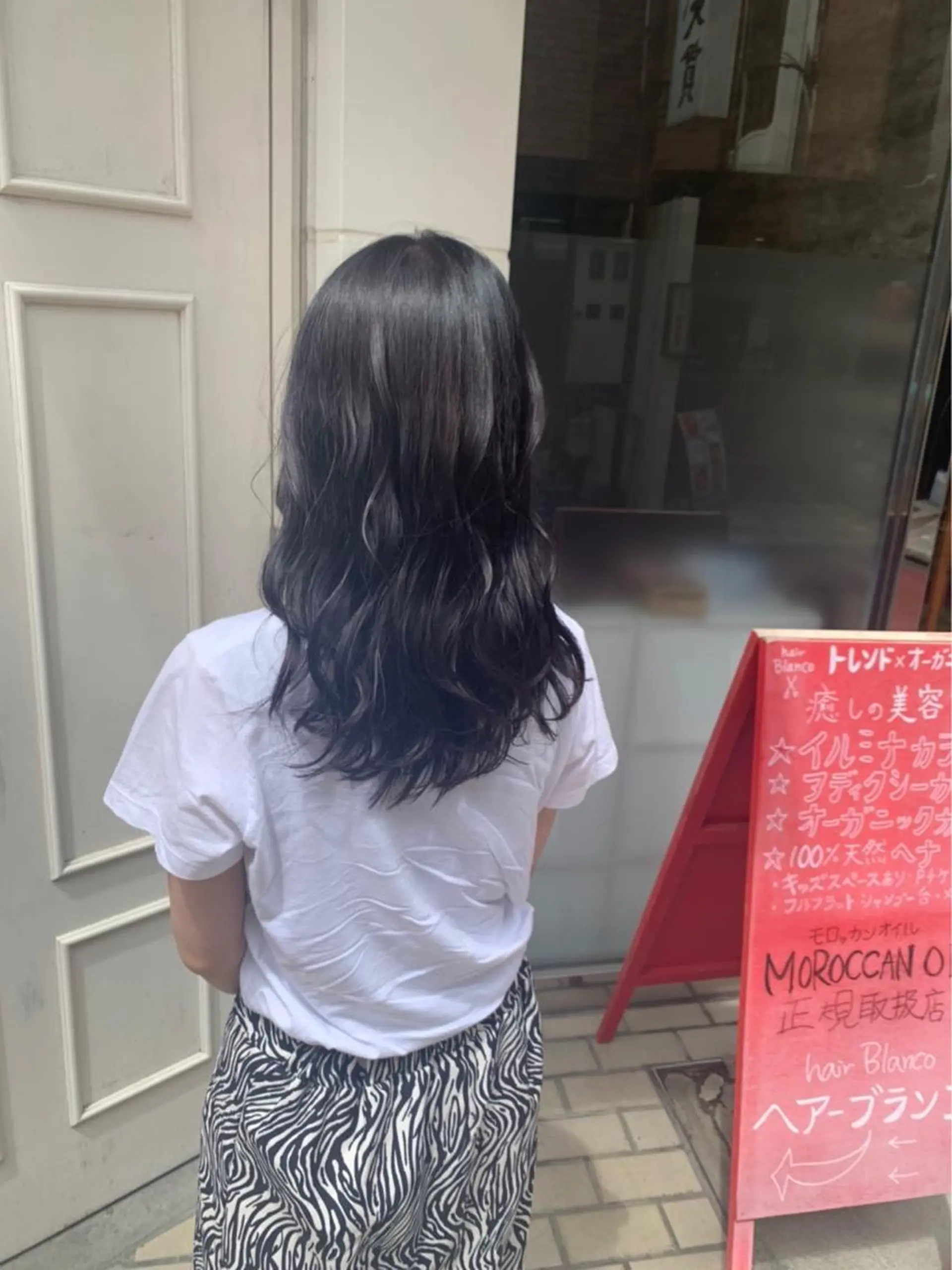 ミディアム カラー 💈Blanco💈 カラー&ケア🌈のヘアスタイル