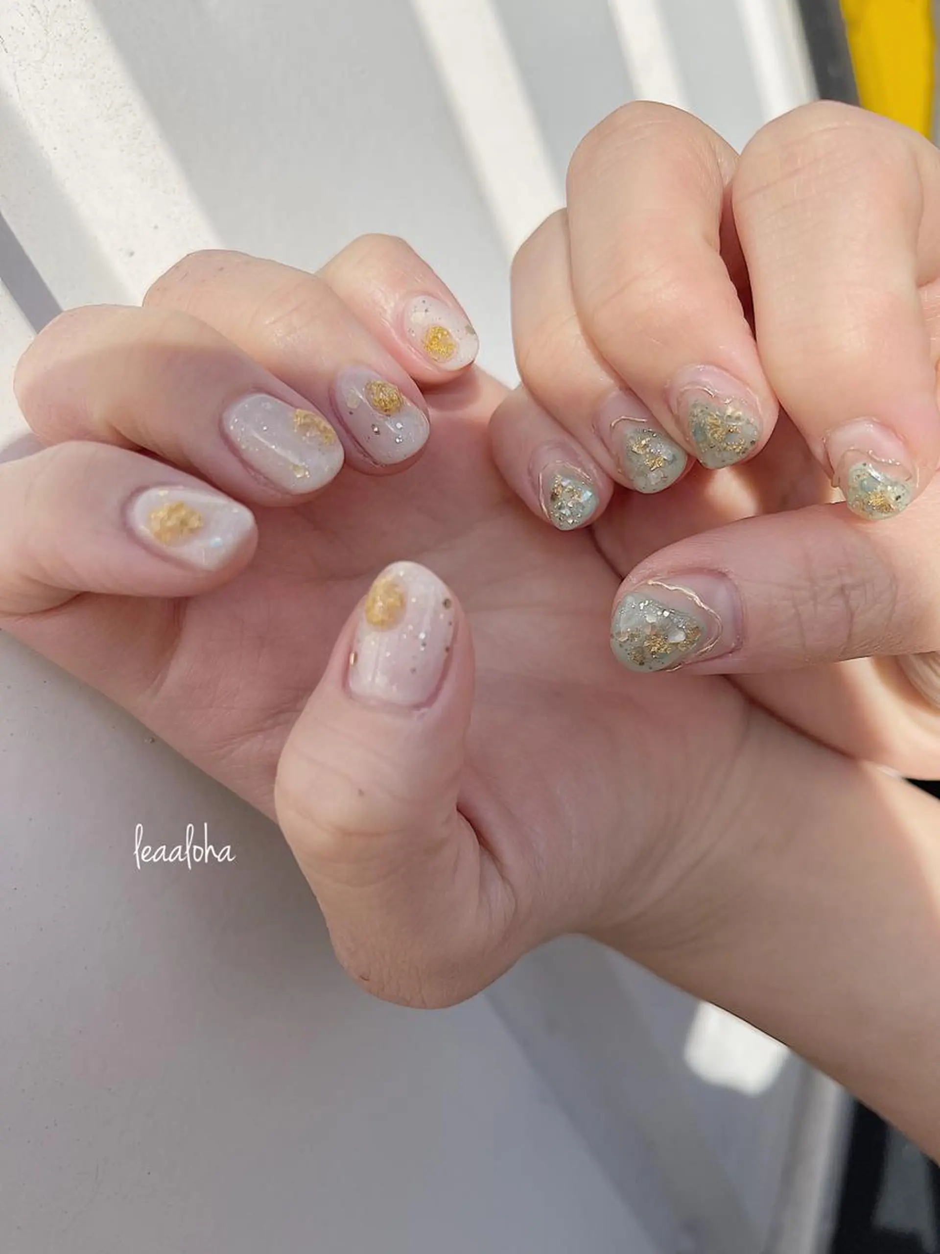 ネイル ジェルネイル 韓国ネイル メンズネイル ニュアンスネイル ワンカラーネイル ハンドネイル フットネイル leaaloha　byBROWN HAIR所属・レアアロハ宇都宮 /ネイル.脱毛のネイルデザイン