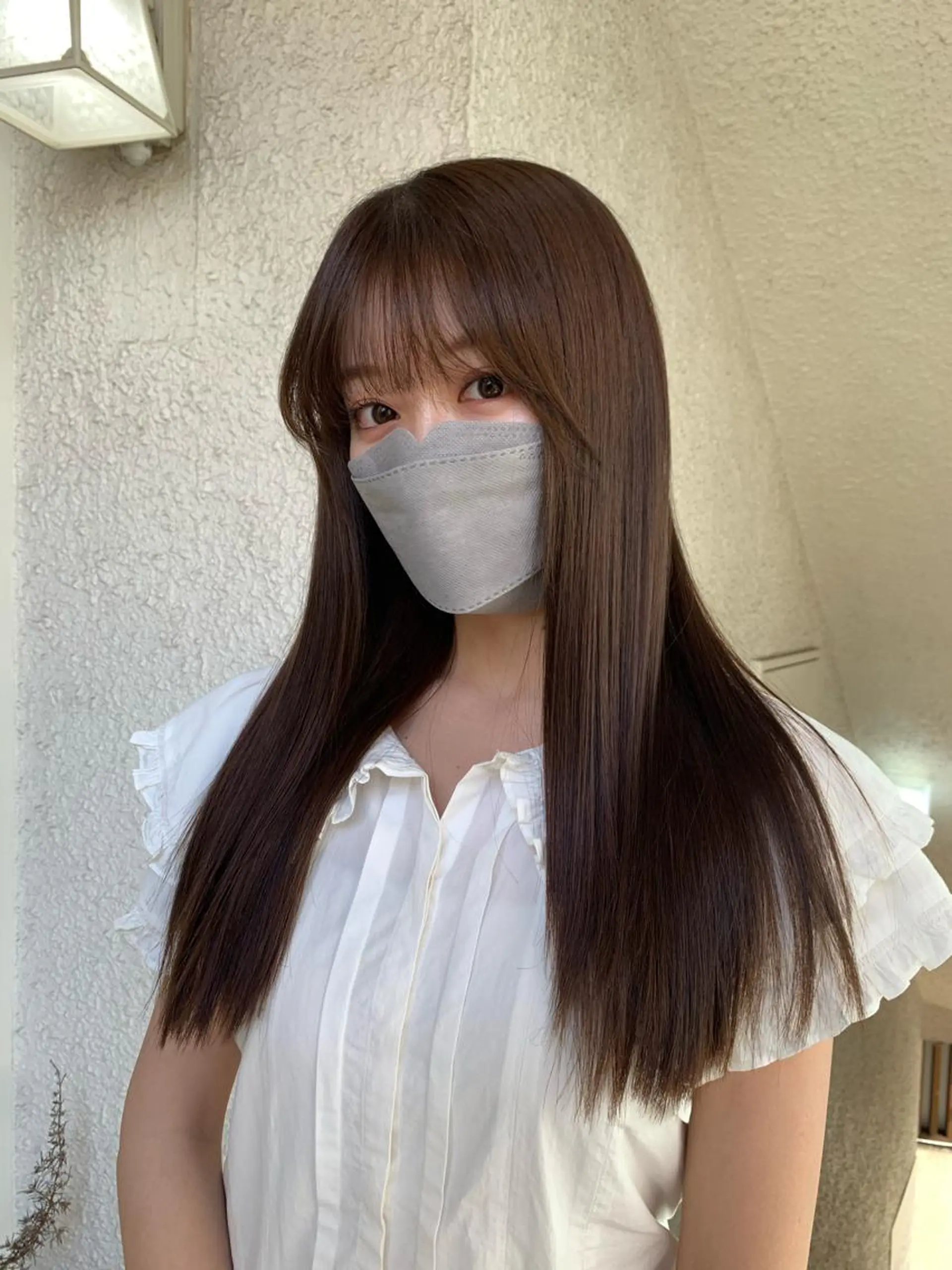ロング カラー ブラウンカラー チョコレートブラウン 髪質改善 トリートメント カット ヘアカラー トリートメント レイヤー/透明感 カラー/Tamakiのヘアスタイル
