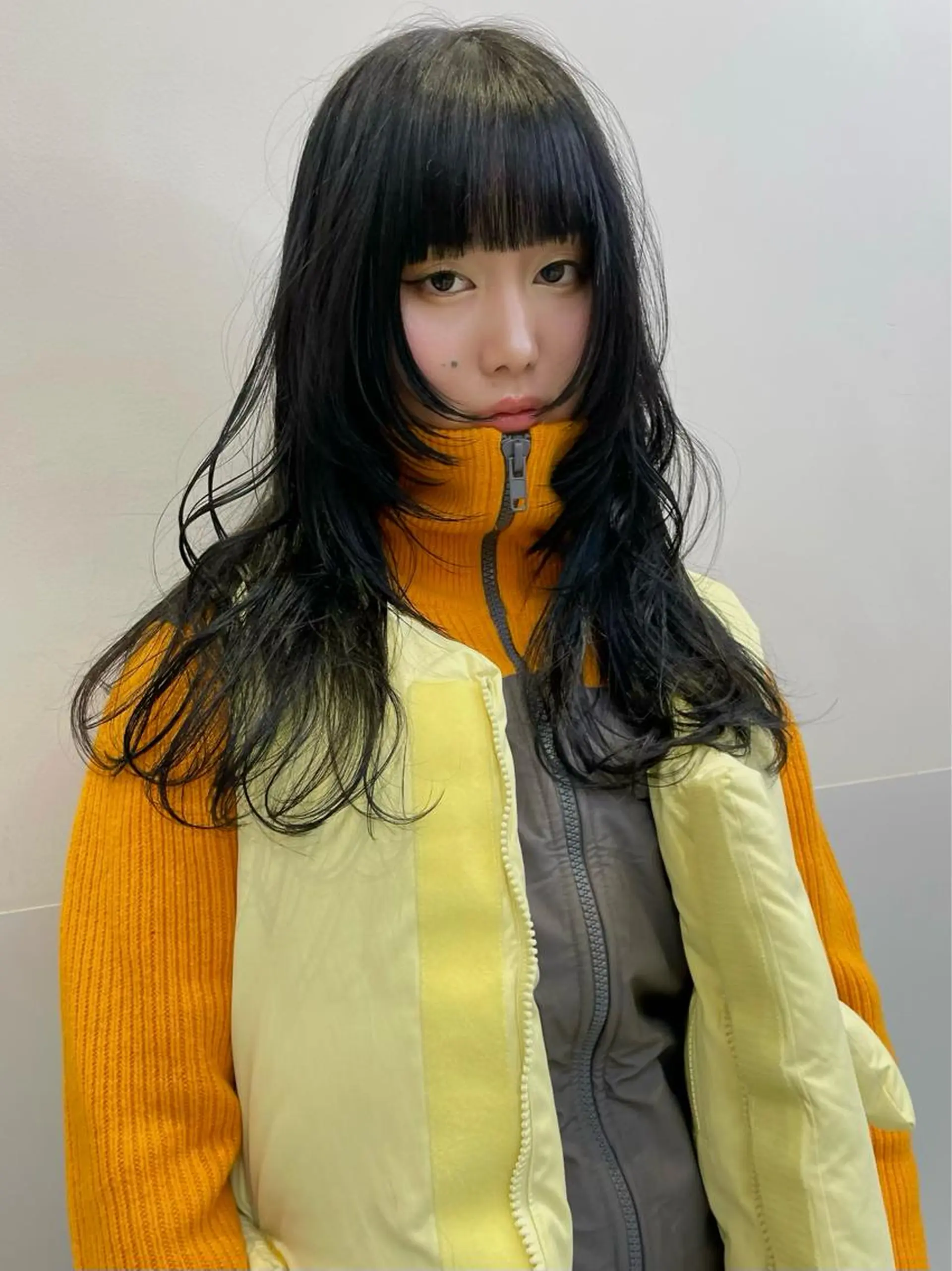 ミディアム カラー カット ヘアカラー トリートメント SALOWIN所属・ブリーチ🧹 ボブ✨レイヤーのヘアスタイル