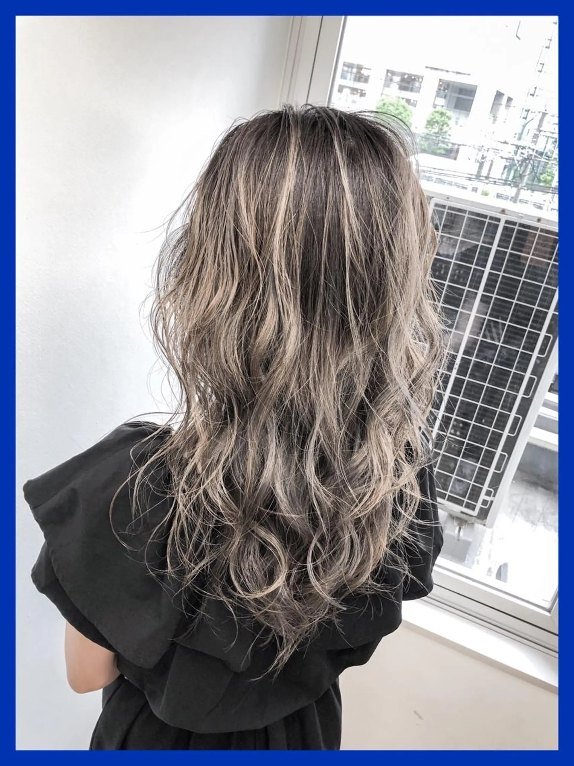 ロング カラー カット ヘアカラー レイヤーカット× 髪質改善たもりのヘアスタイル