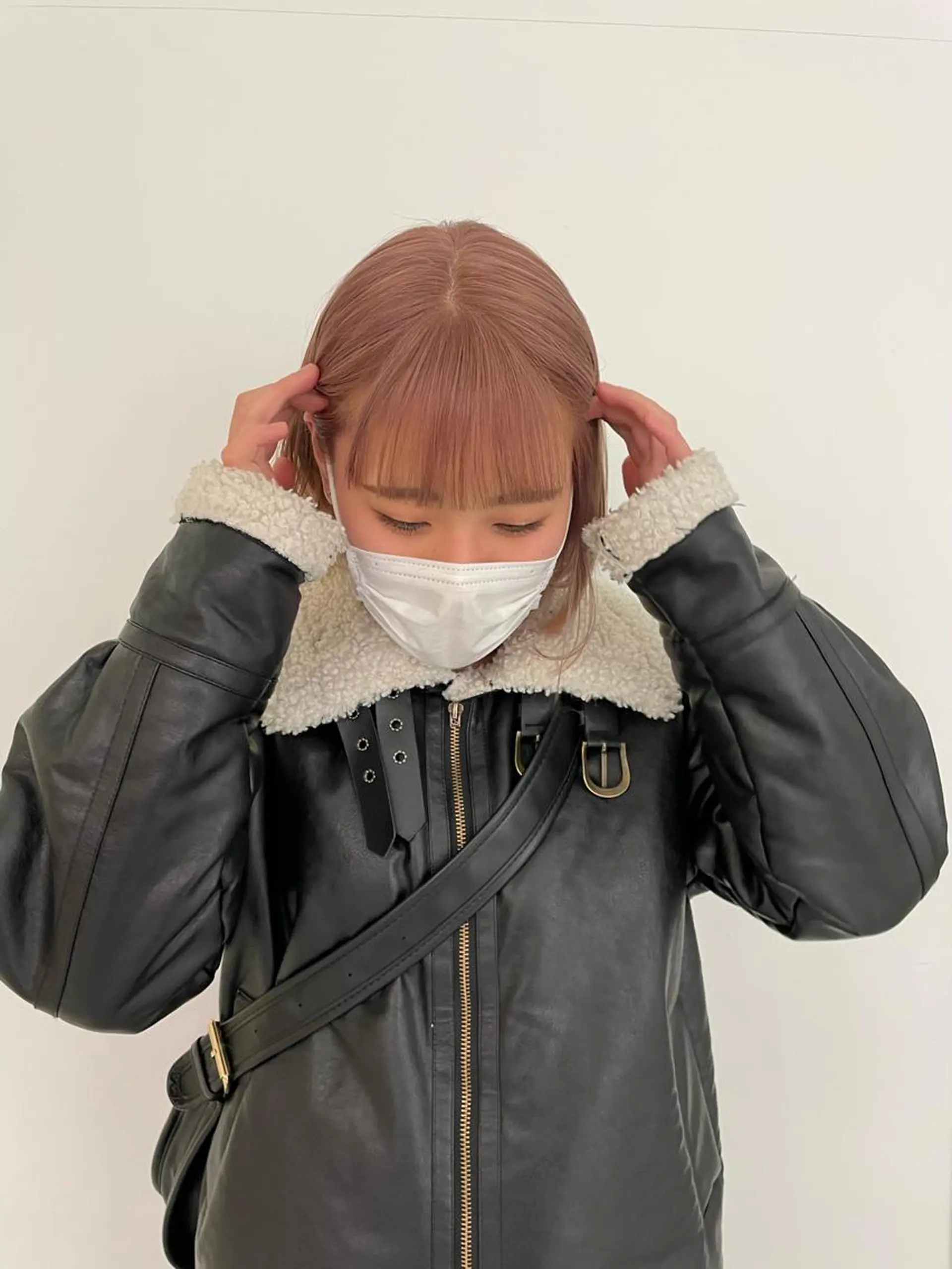 ショート カラー ブリーチ カット ヘアカラー iet.所属・ウルフ/ボブ/耳ツボ ジュエリー◎ricoのヘアスタイル