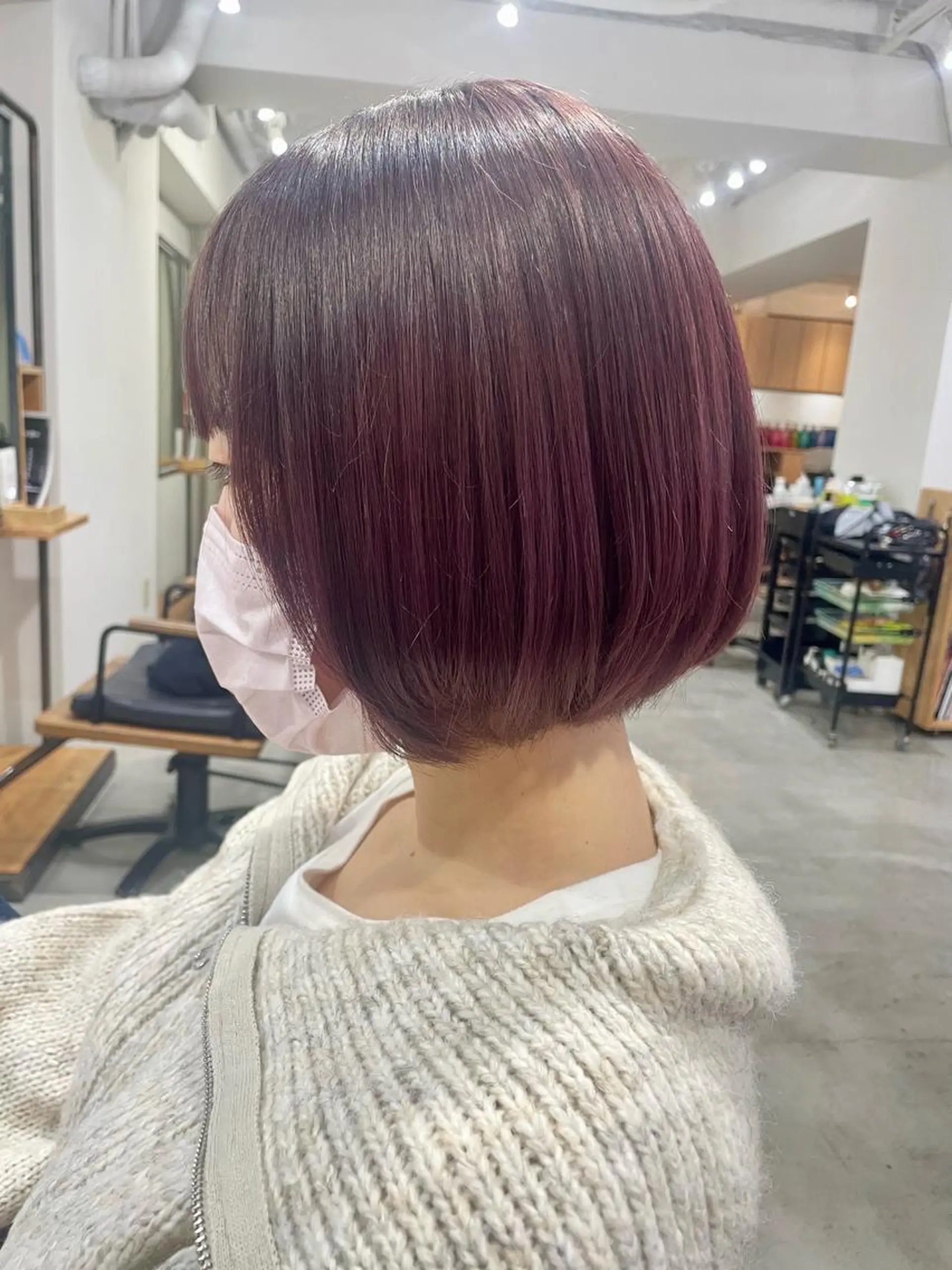 ショート カラー ピンクカラー ヘアカラー トリートメント faith hair bisq所属・平澤 萌香のその他イメージ
