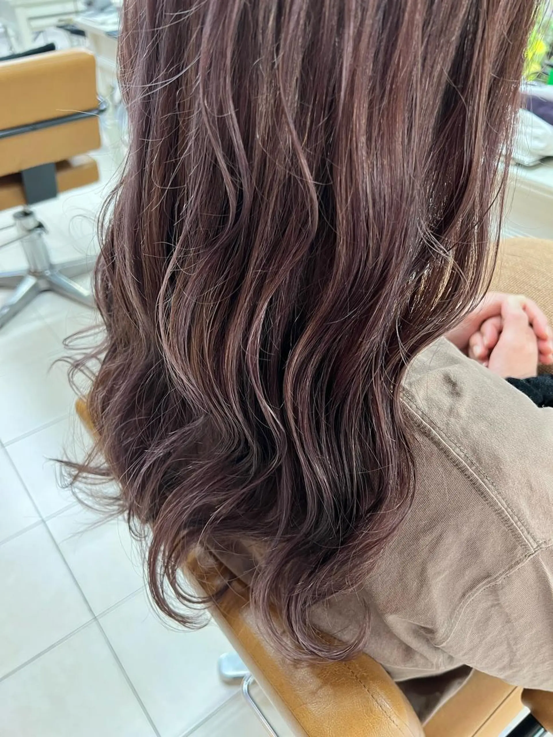 ロング カラー カット ヘアカラー トリートメント ヘッドスパ 🫧🎀ＫＡＮＡ🎀 🫧のヘアスタイル