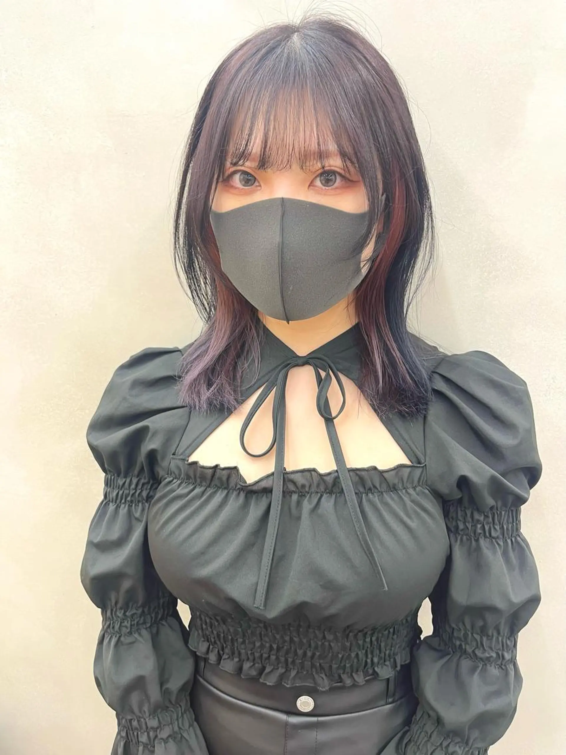 セミロング カラー 🎀透明感ブリーチ カラー🎀ミズキのヘアスタイル