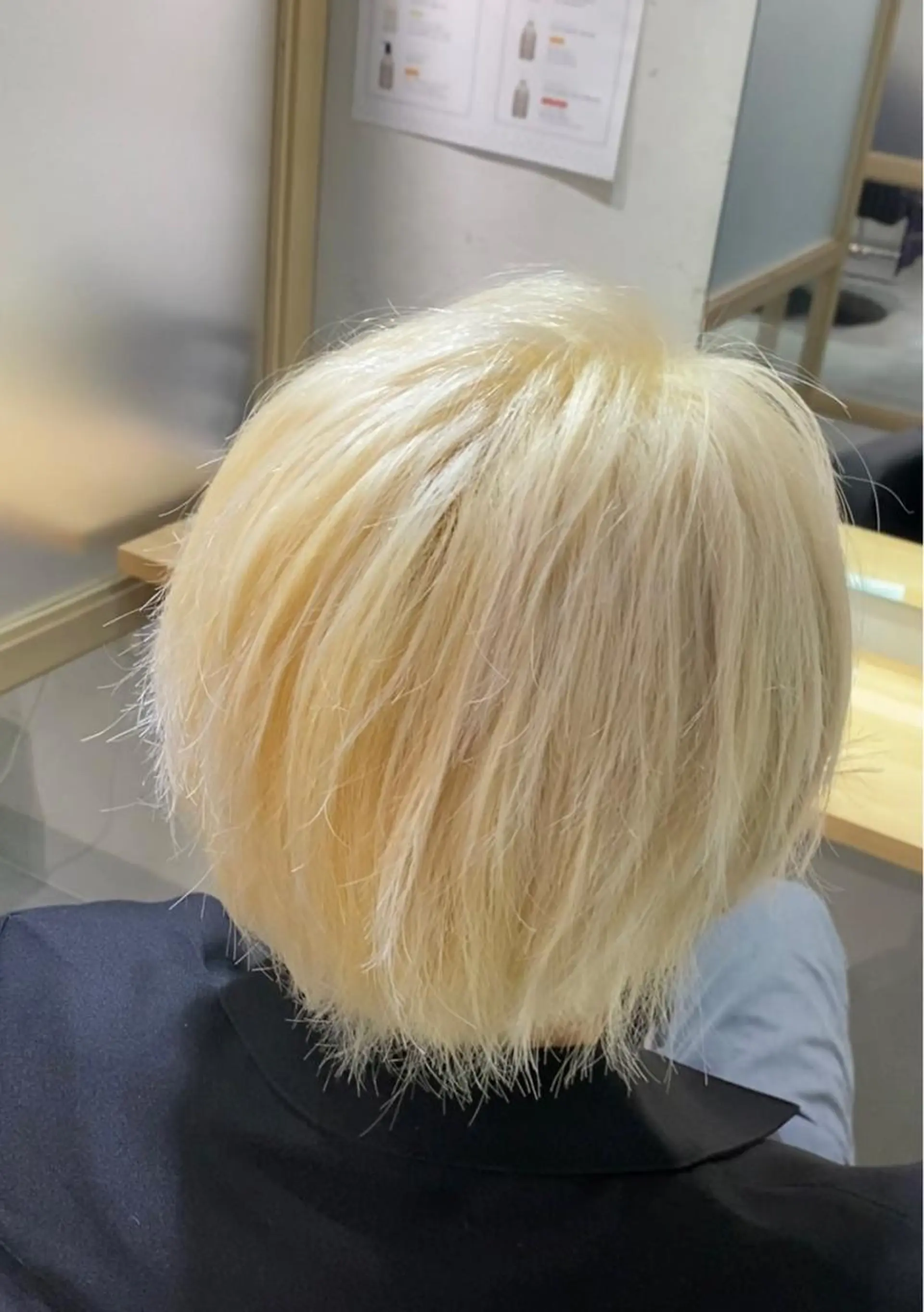 ショート カラー メンズ JOS所属・上野ハイトーン/デ ザイン✂︎touiのヘアスタイル