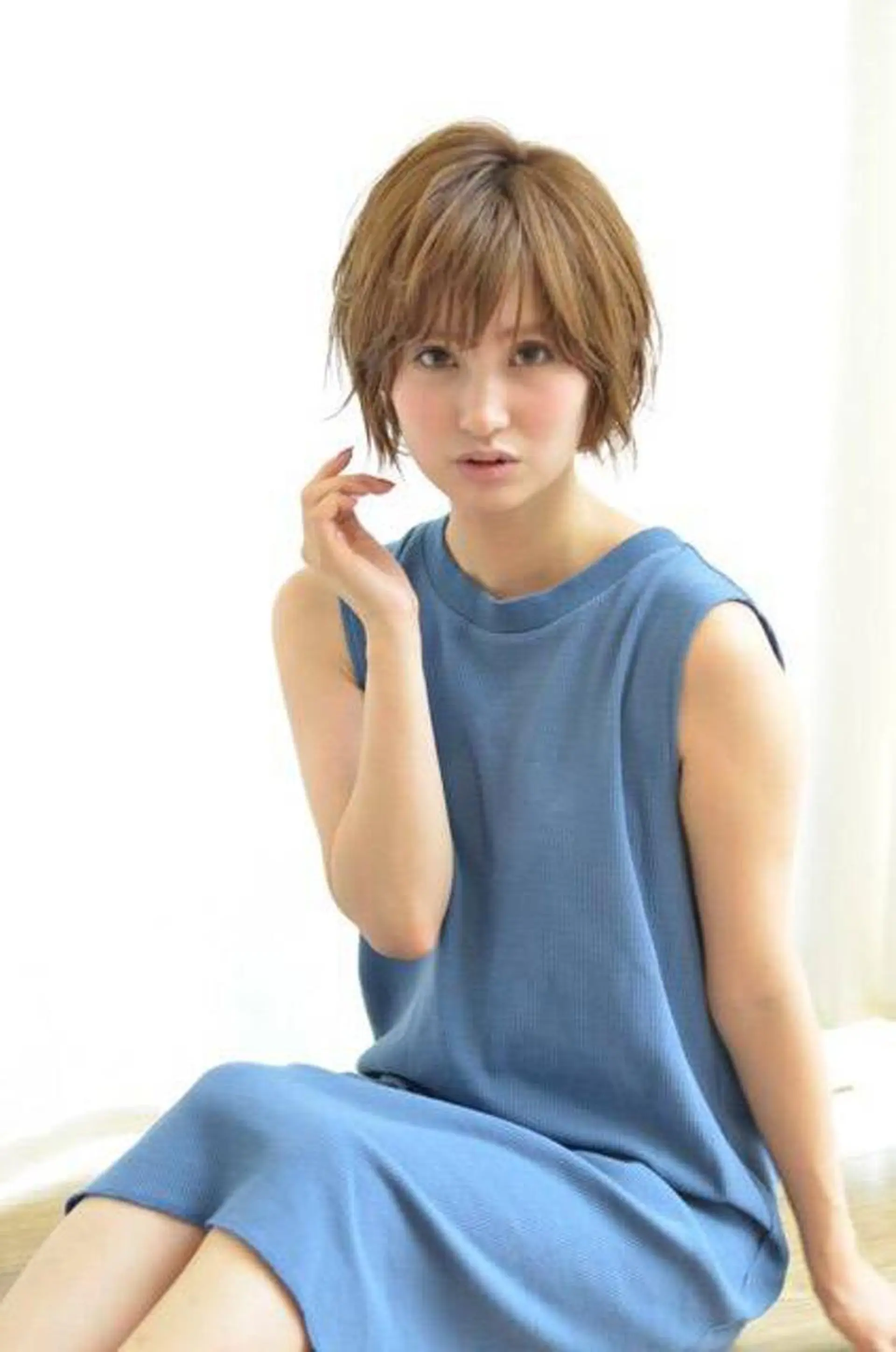 ショート カラー u hair所属・こばやし ももこのヘアスタイル