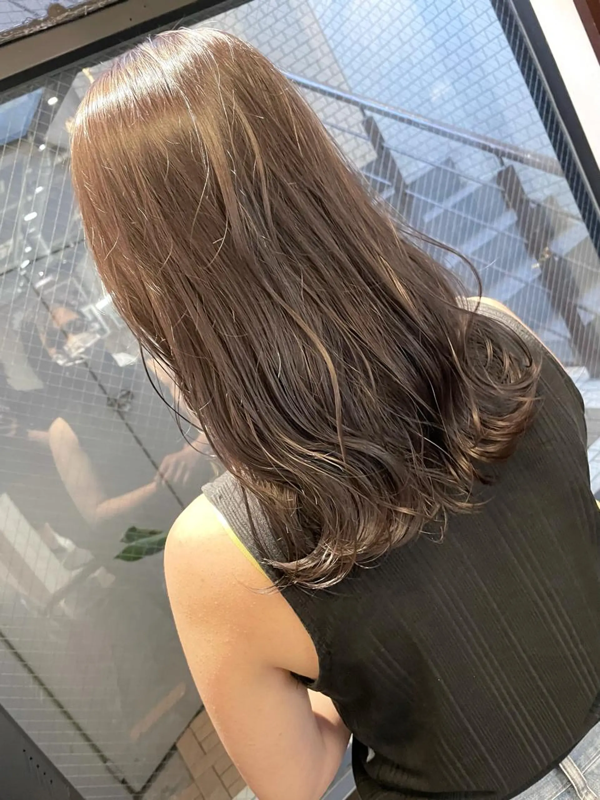 ミディアム カラー 髪質改善サロン Sea shinjuku 新宿南口【シー シンジュク】所属・髪質改善/韓国ヘア レイヤー/新宿/ロミのヘアスタイル