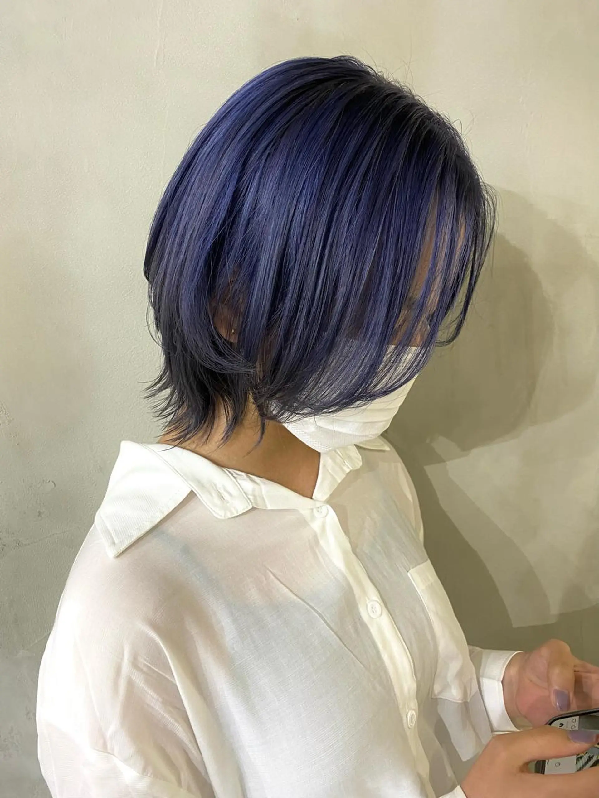 ミディアム カラー ヘアカラー トリートメント ヘッドスパ ヘアセット kai .のヘアスタイル
