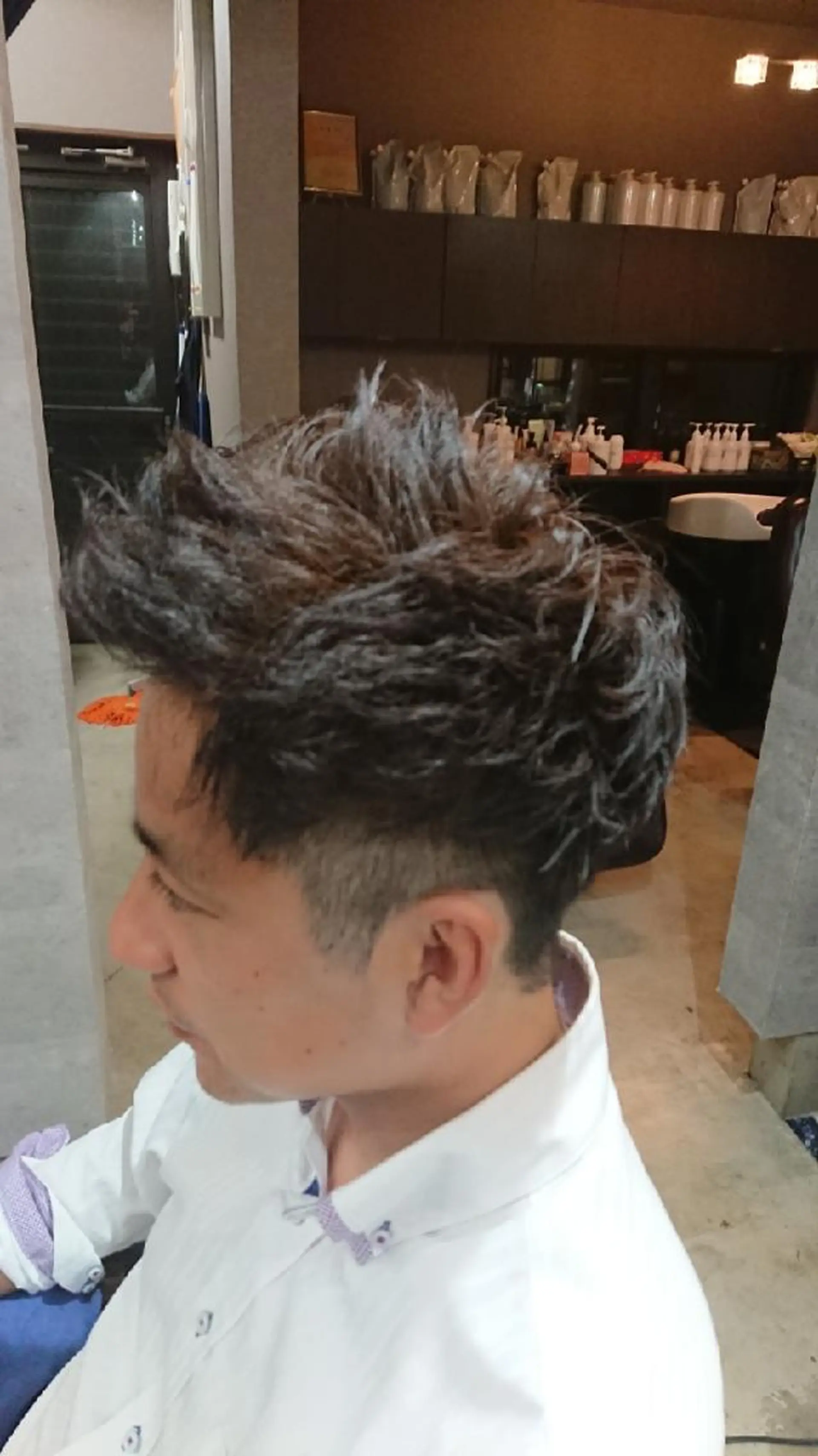 メンズ パーマ 浅野  勇貴のヘアスタイル