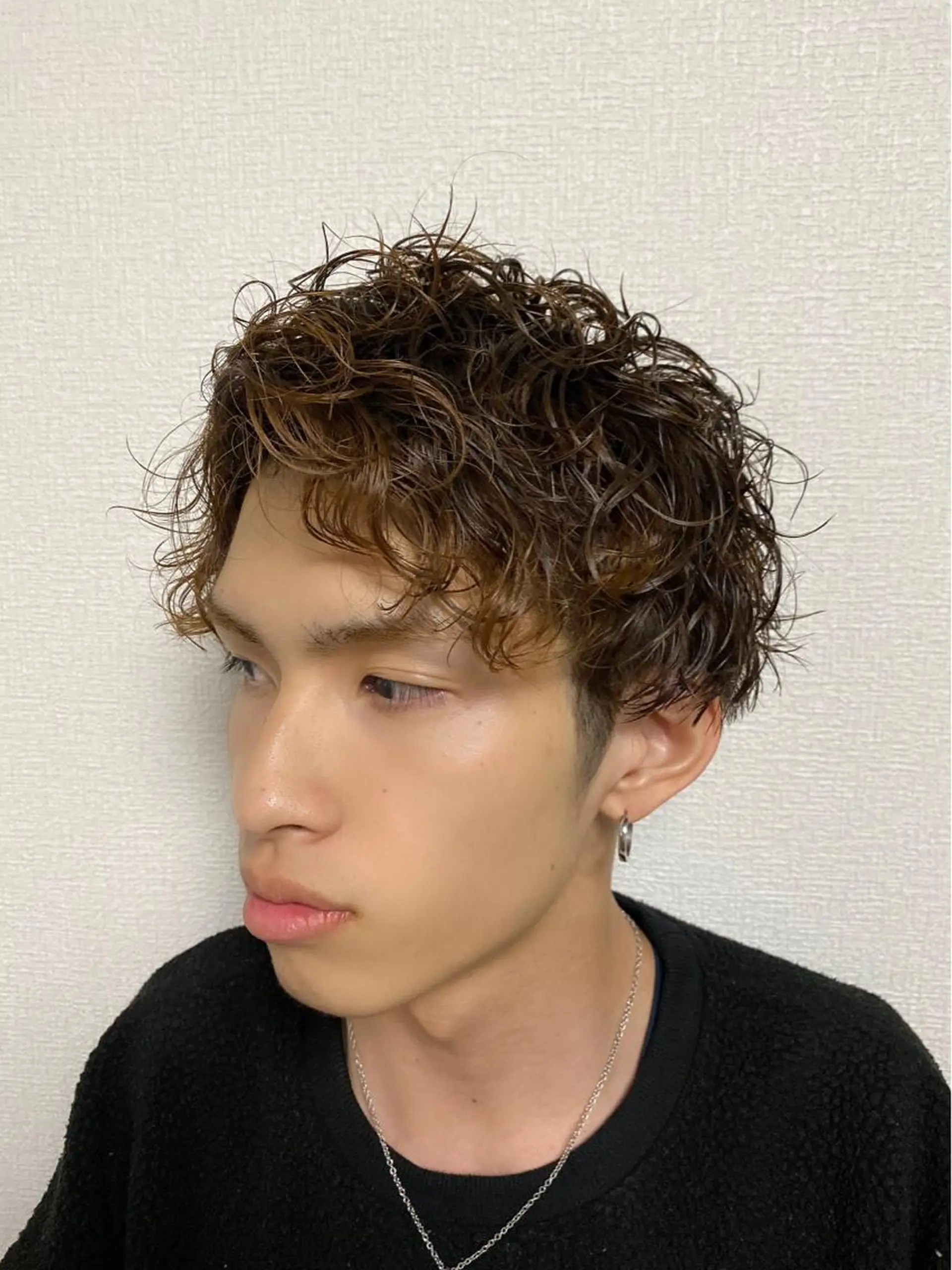 メンズ カット offtheLip　ocean所属・メンズパーマ 小澤太雅のヘアスタイル
