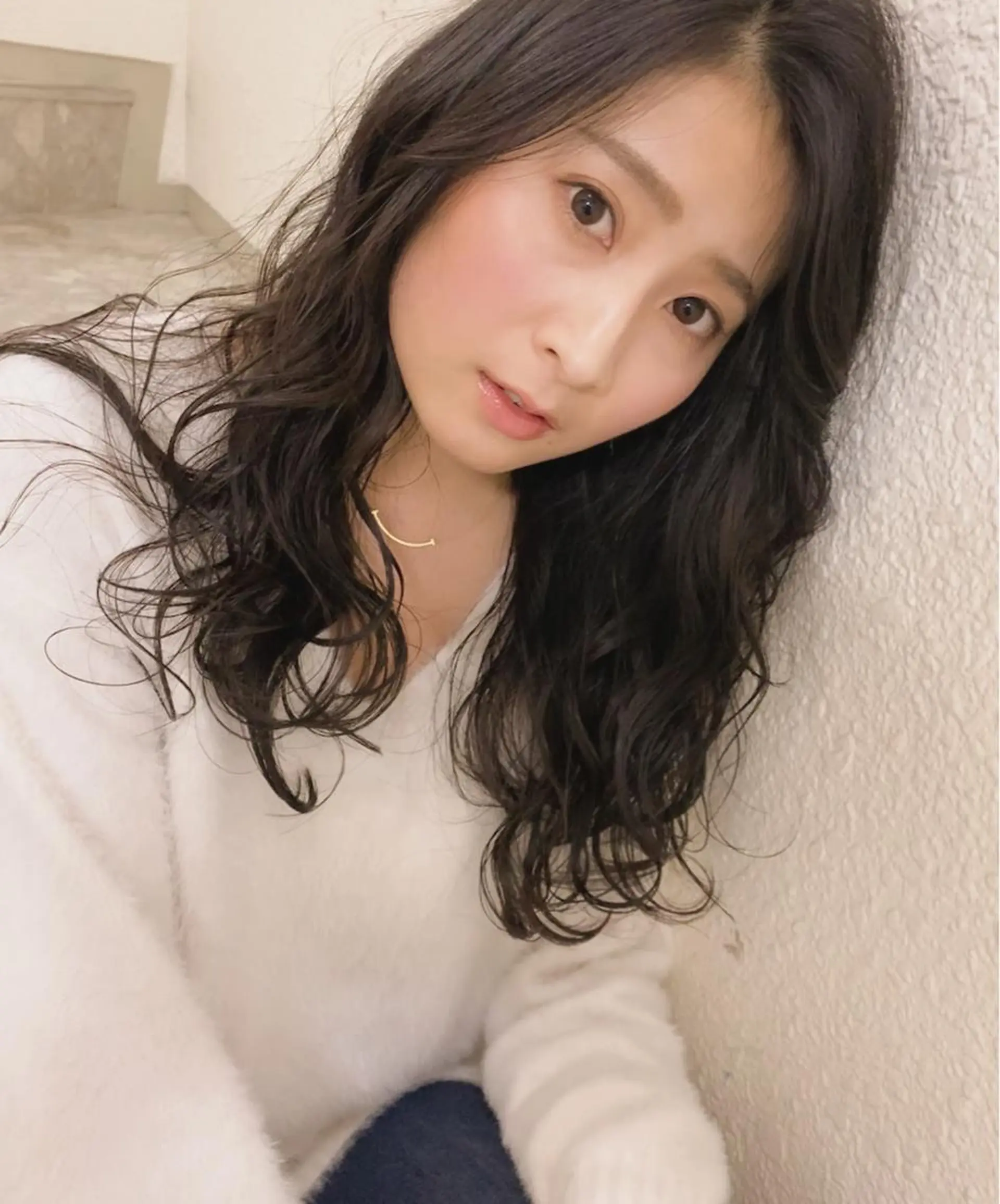 ロング カット ヘアカラー トリートメント 村阪 由美子のヘアスタイル
