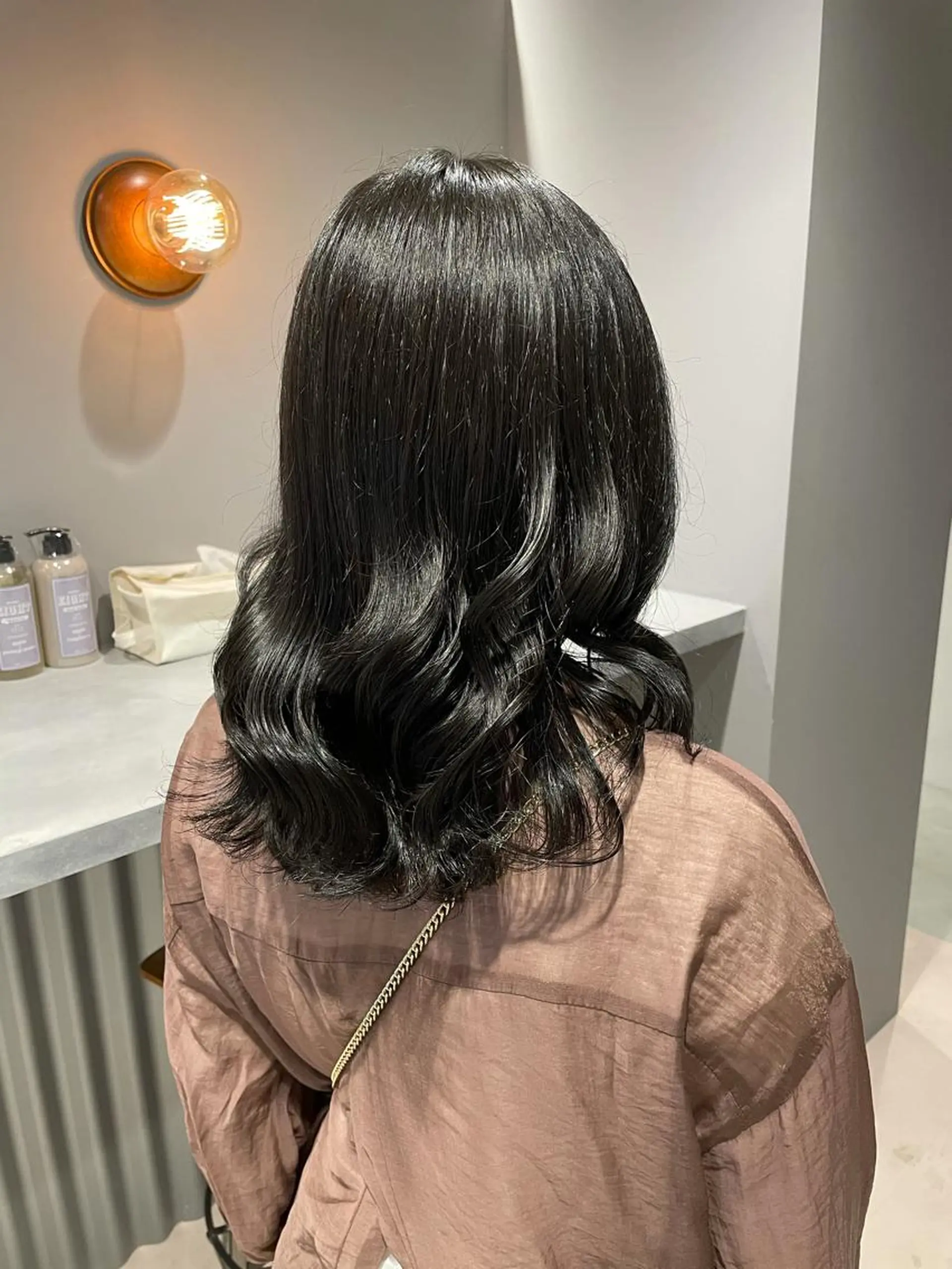 セミロング 【美容室が苦手な方 専問美容室】MIHOのヘアスタイル