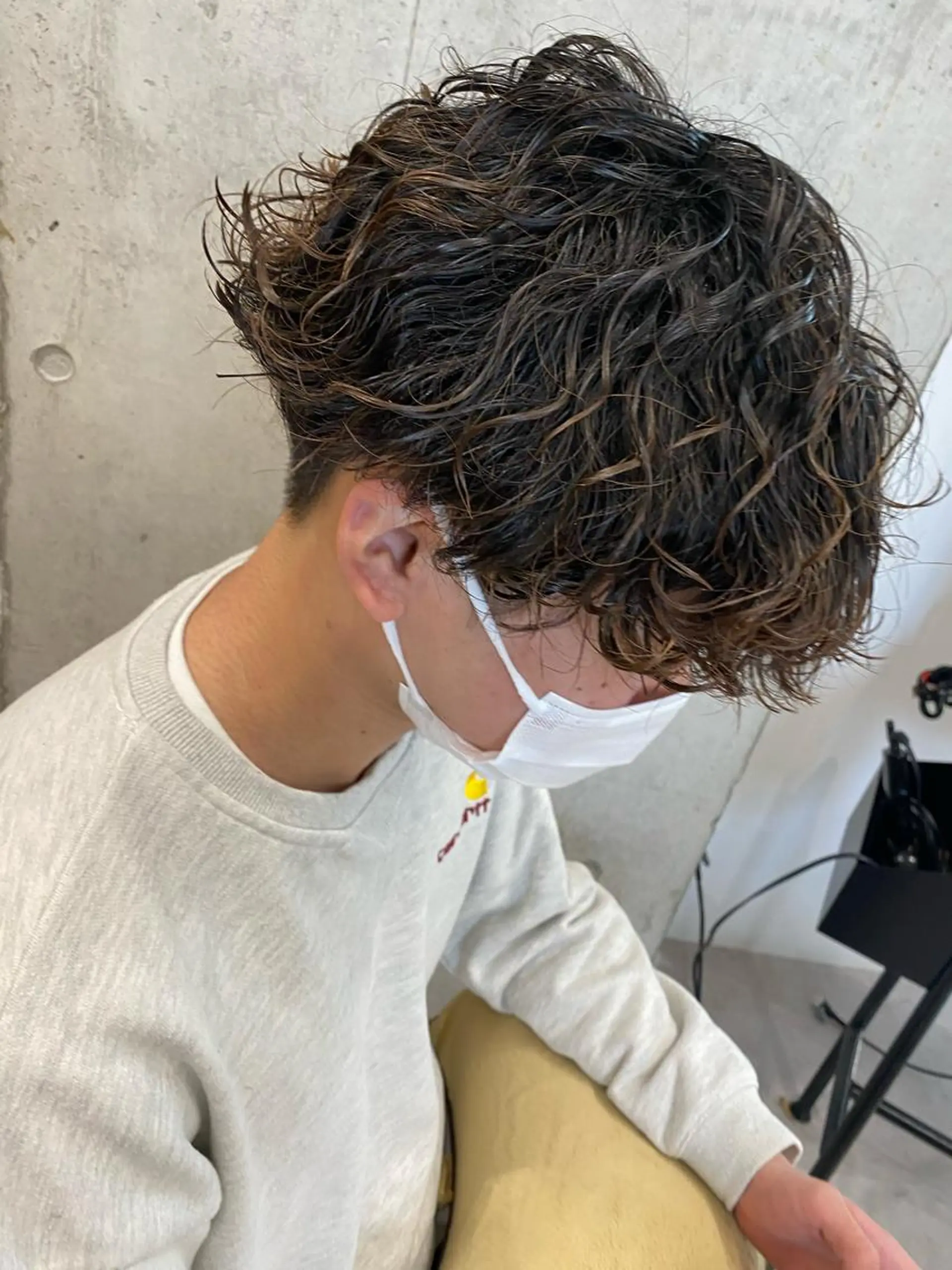 パーマ メンズ カット パーマ トリートメント Dxxxx III所属・女性目線の大人 メンズ*Ayakaのヘアスタイル