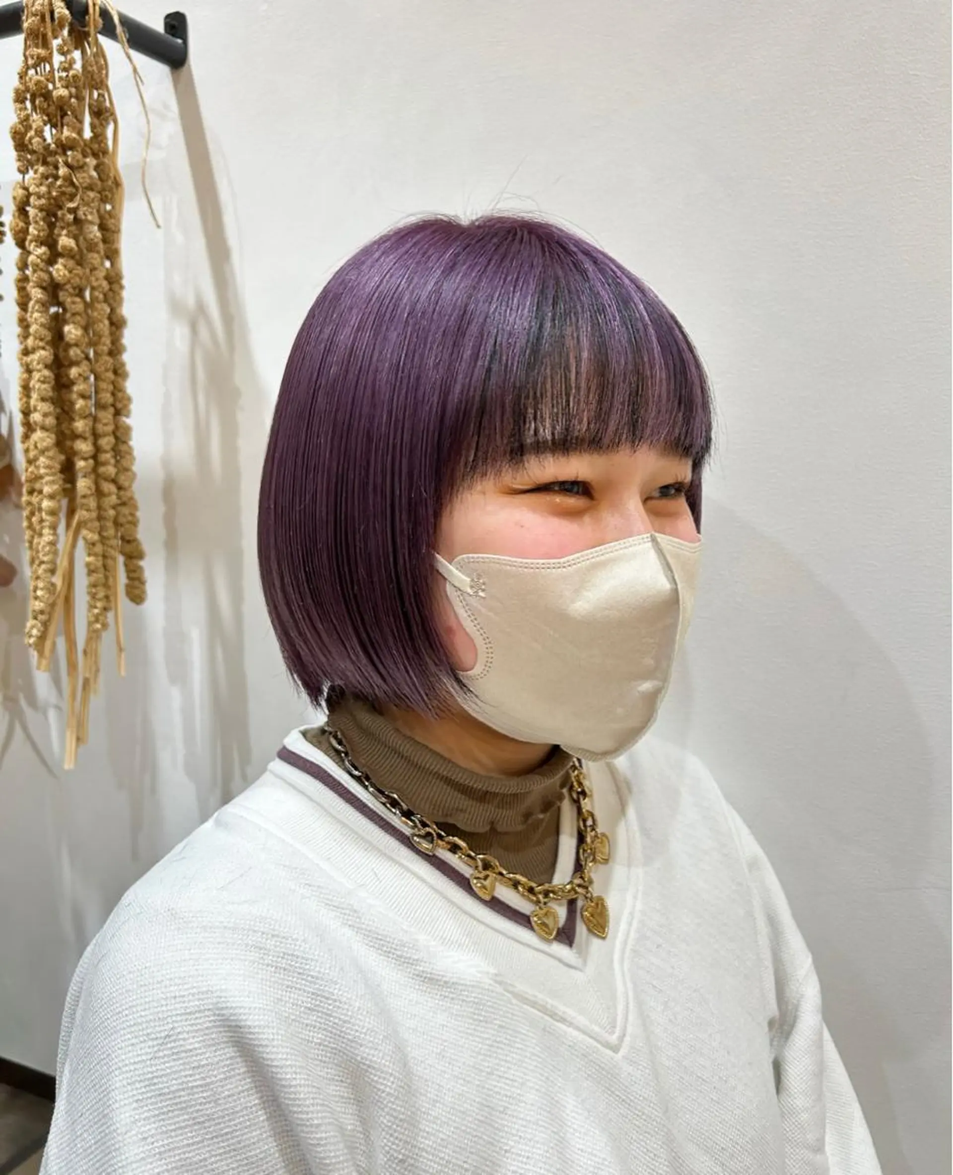 ショート ヘアカラー ゆうき あすかのヘアスタイル