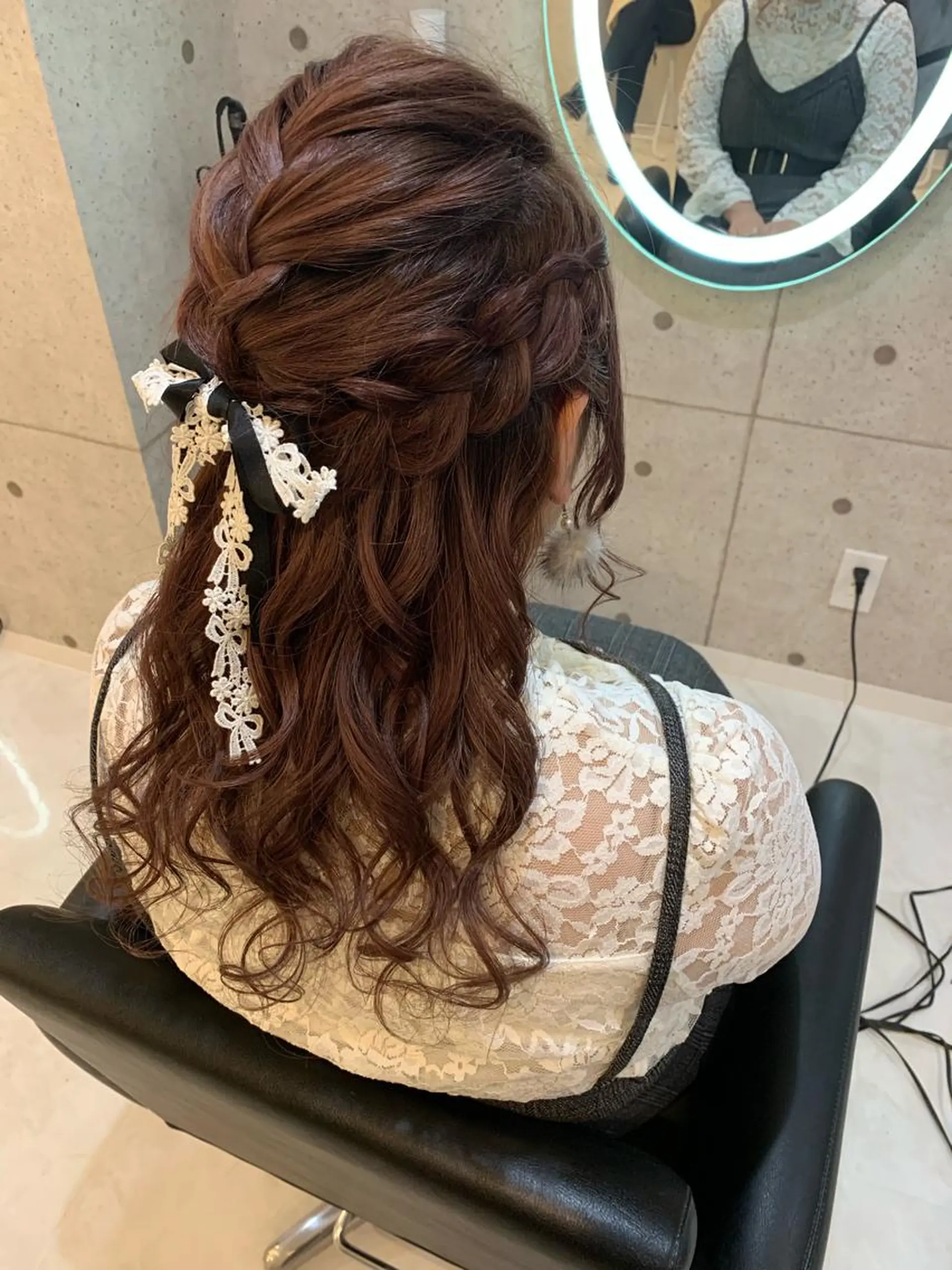 ヘアアレンジ lien natsukiのヘアスタイル