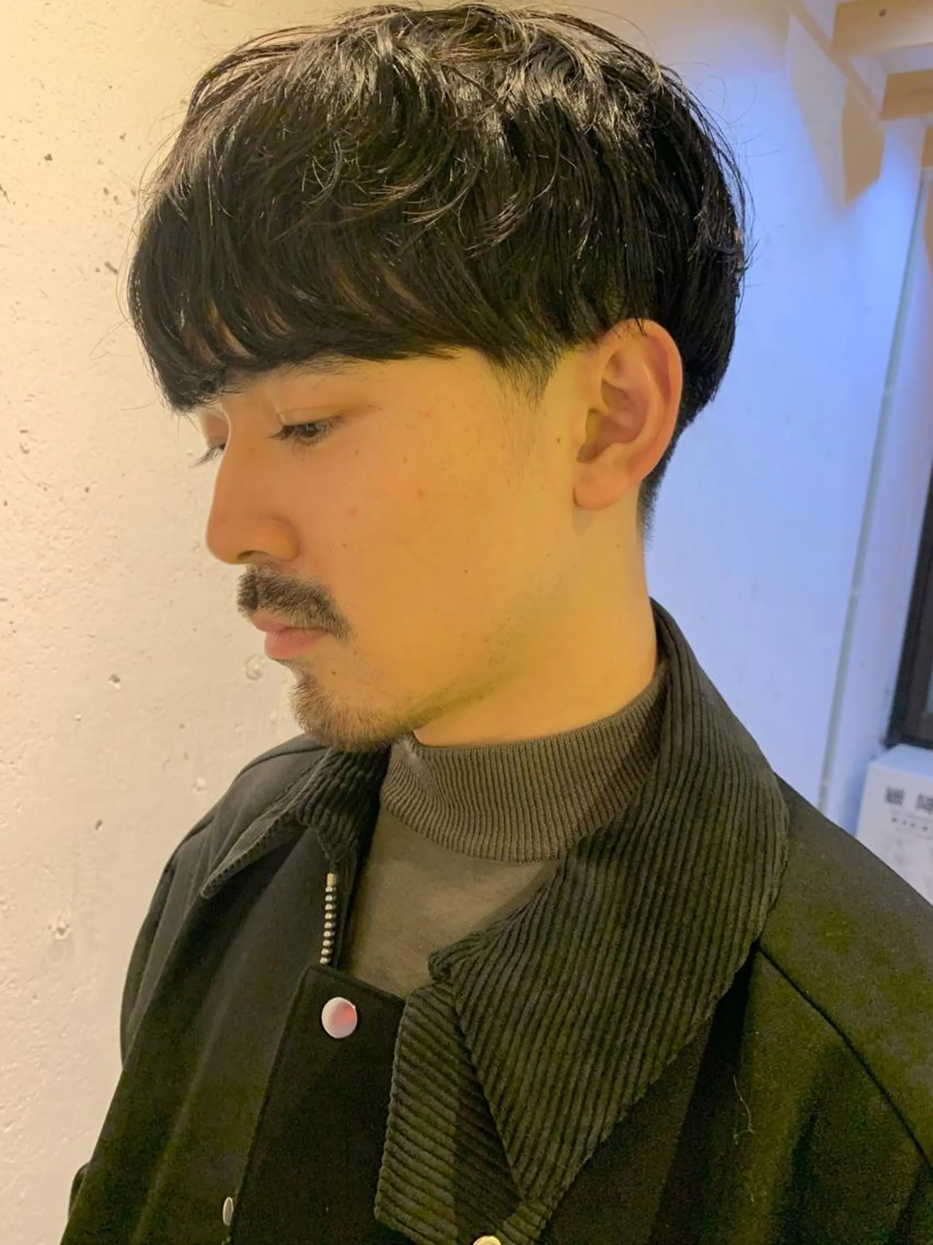 ショート パーマ スパイラルパーマ Fuuu《フゥ》所属・シノザキ シンゴのヘアスタイル