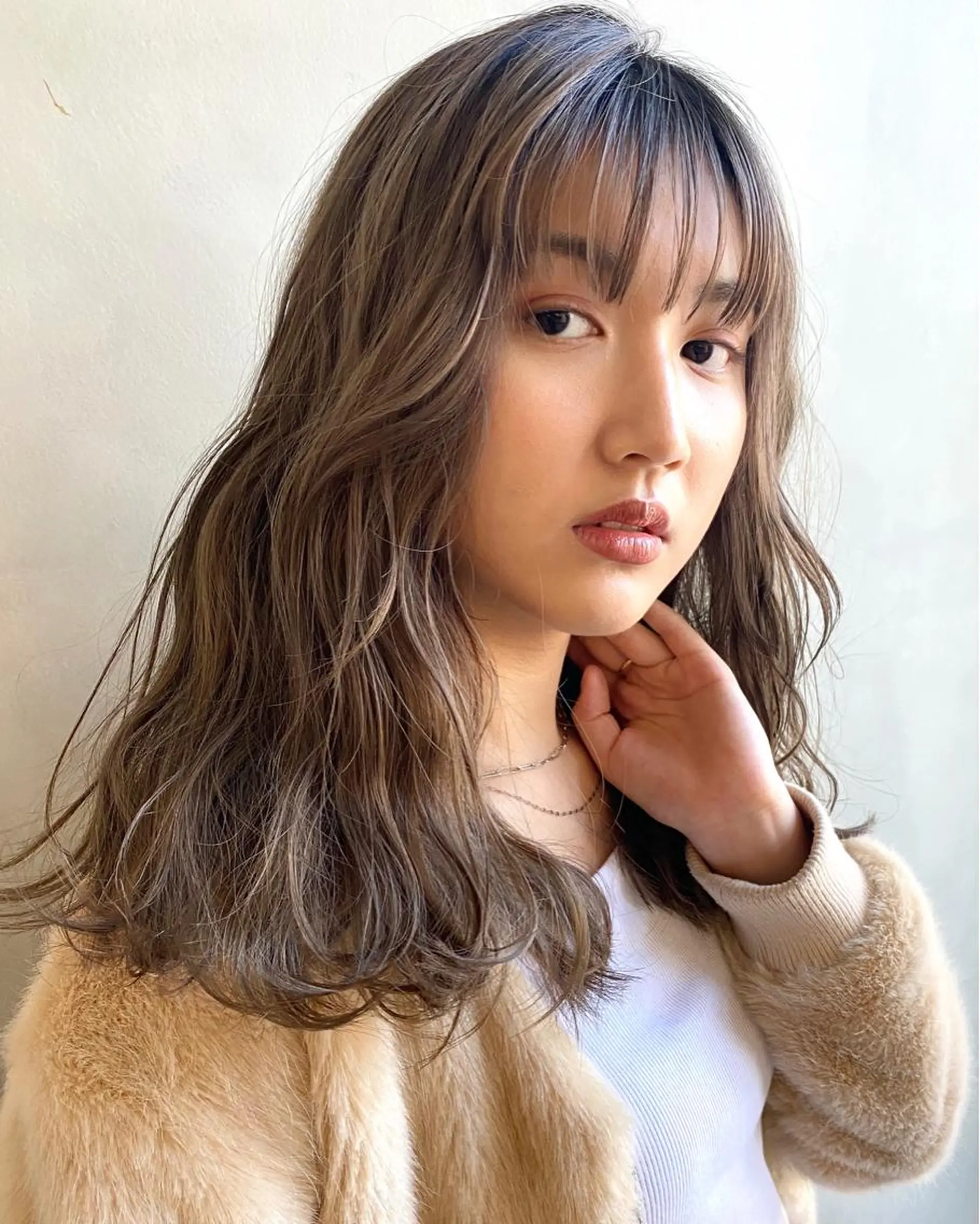 ミディアム カラー ヘアカラー トリートメント カラー系/カット特化 🟠オオタキマサシのヘアスタイル