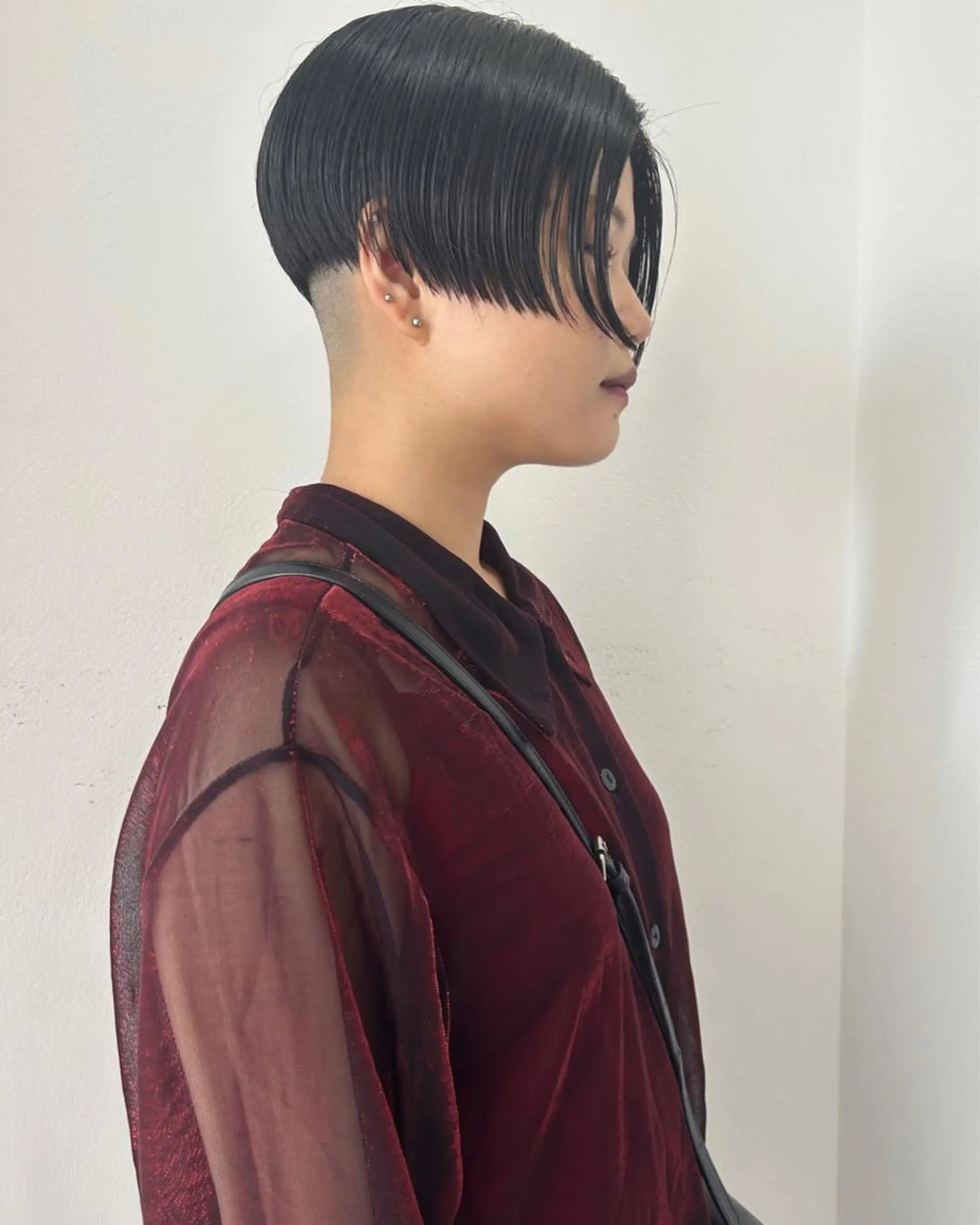 ショート カット トリートメント Loom.所属・村上雅人 ナチュラルモードのヘアスタイル