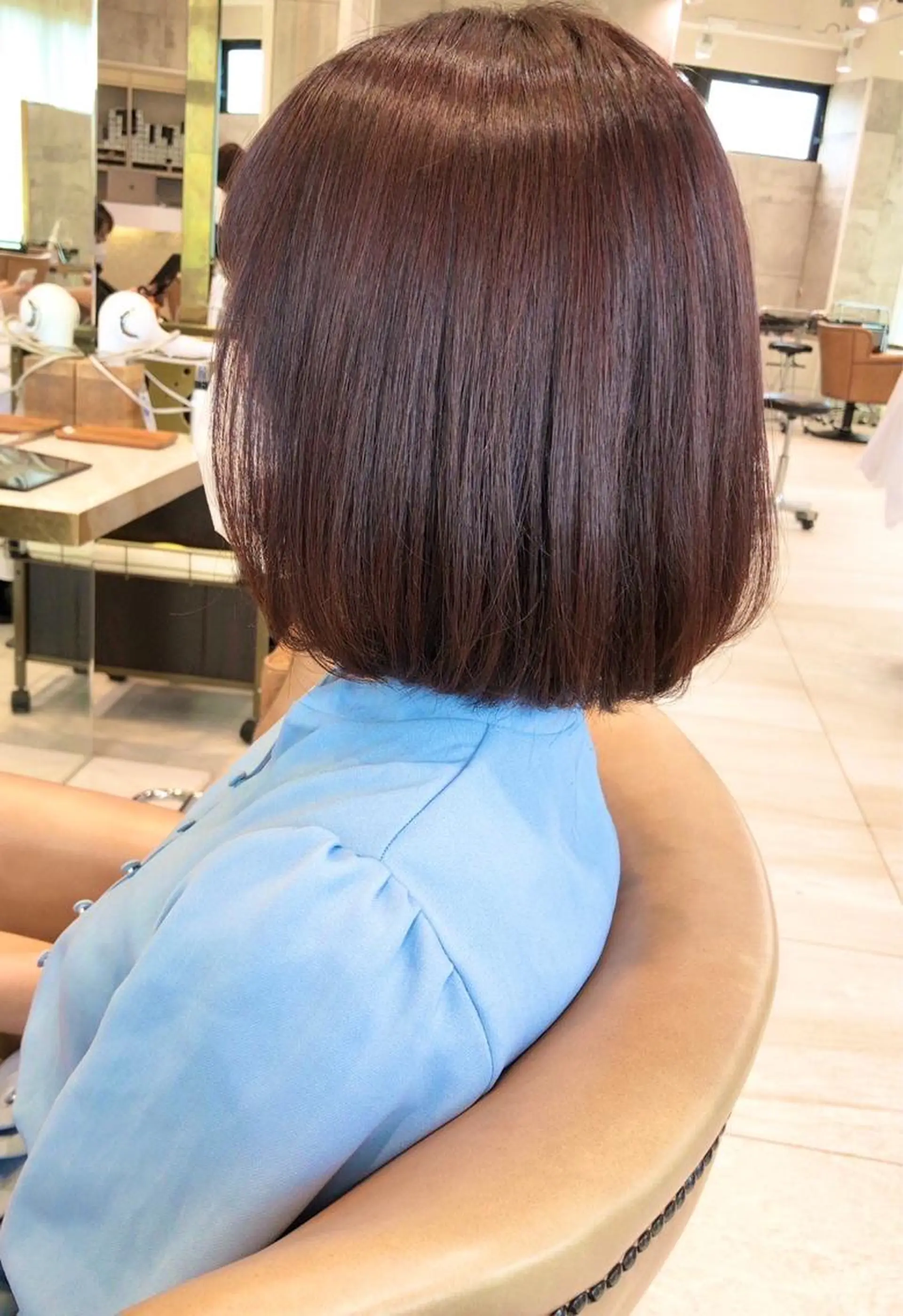 ショート ボブ 🌼アユム/レイヤー ハッシュカット🌼のヘアスタイル