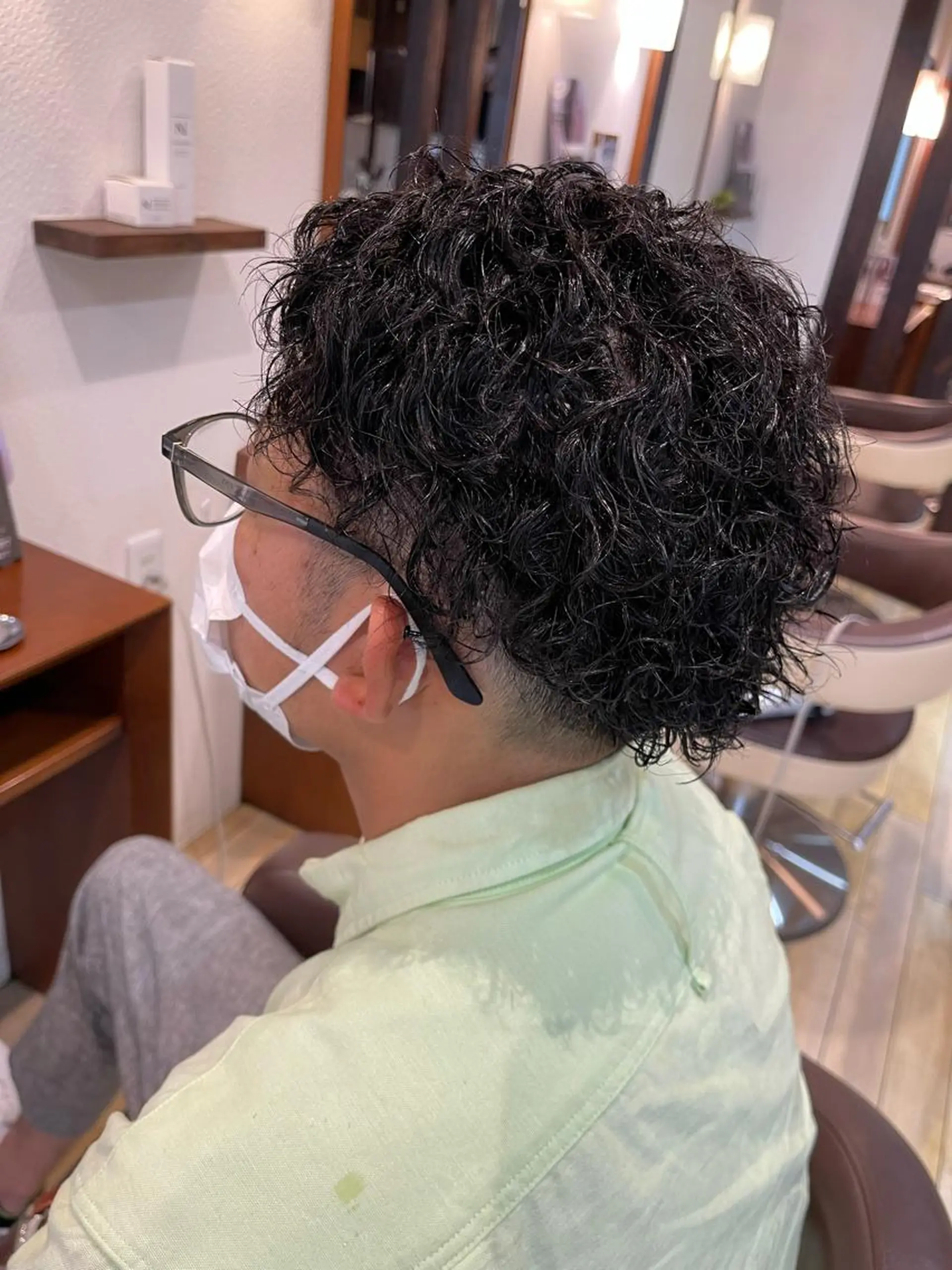 ショート パーマ メンズ Olive駒川店所属・谷山 政吾のヘアスタイル