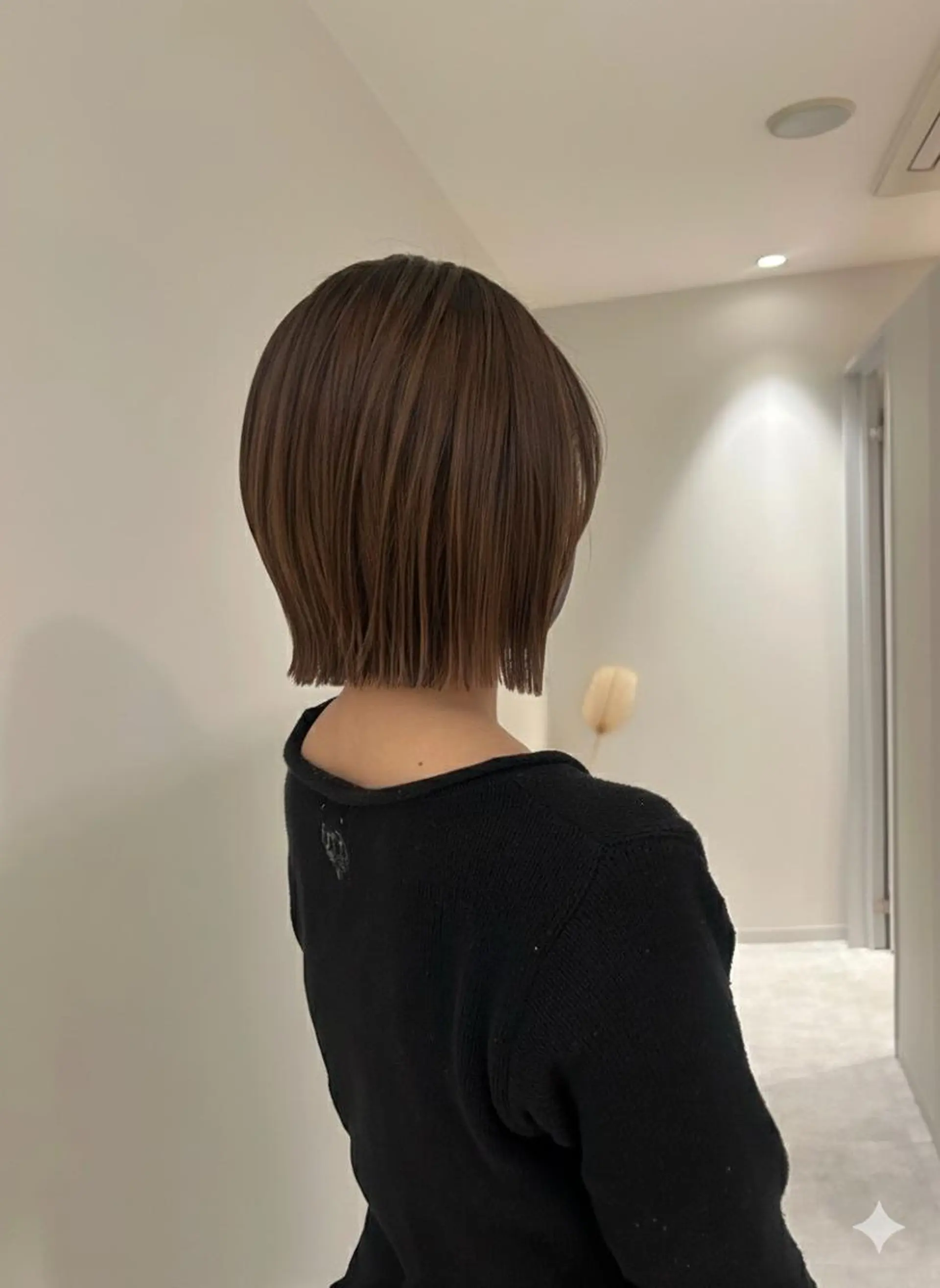 ミディアム ボブ 柔らかい縮毛矯正/ ボブ/北林のヘアスタイル