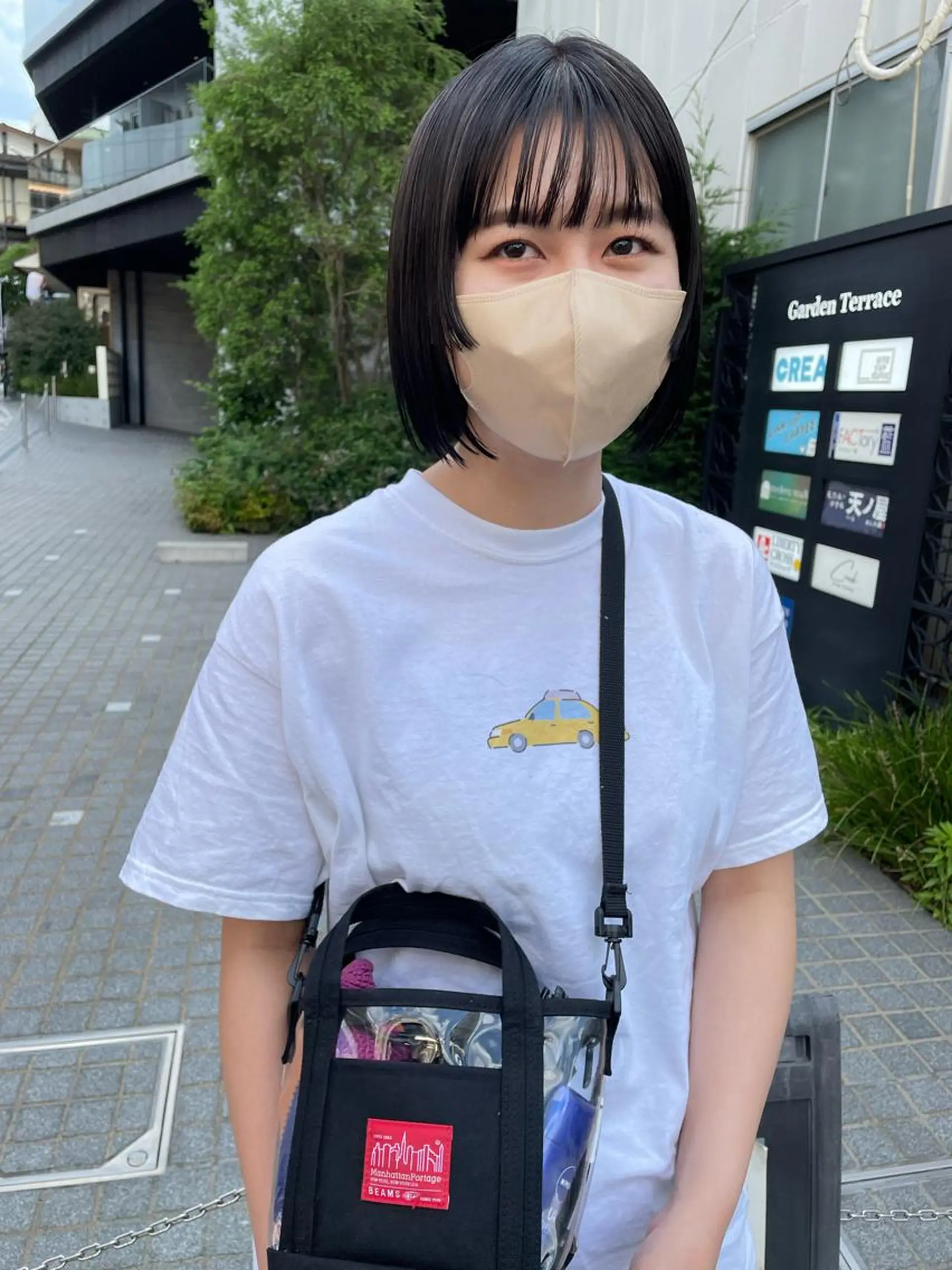 ショート カラー パーマ キッズ ネイル マツエク・マツパ ボブ 伸ばしかけ カット ヘアカラー トリートメント パーマ/透明感カラー /ボブ/吉田一生のヘアスタイル