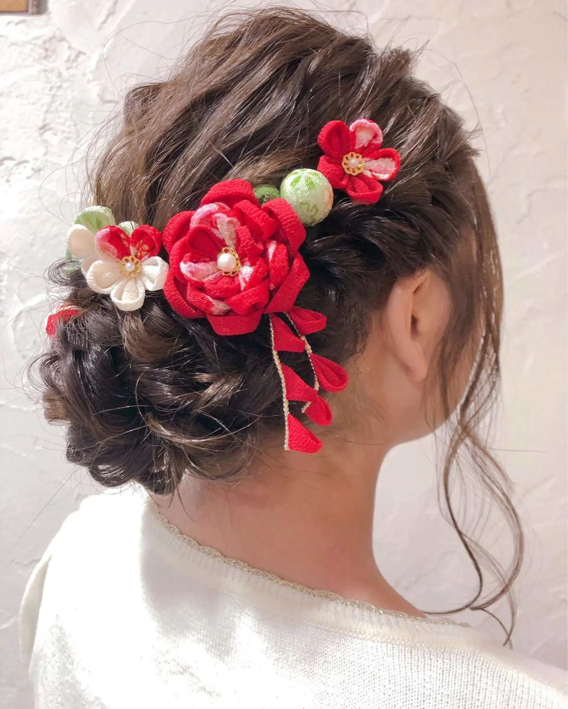 ヘアアレンジ 成人式 tocca八王子 AYAKAのヘアスタイル
