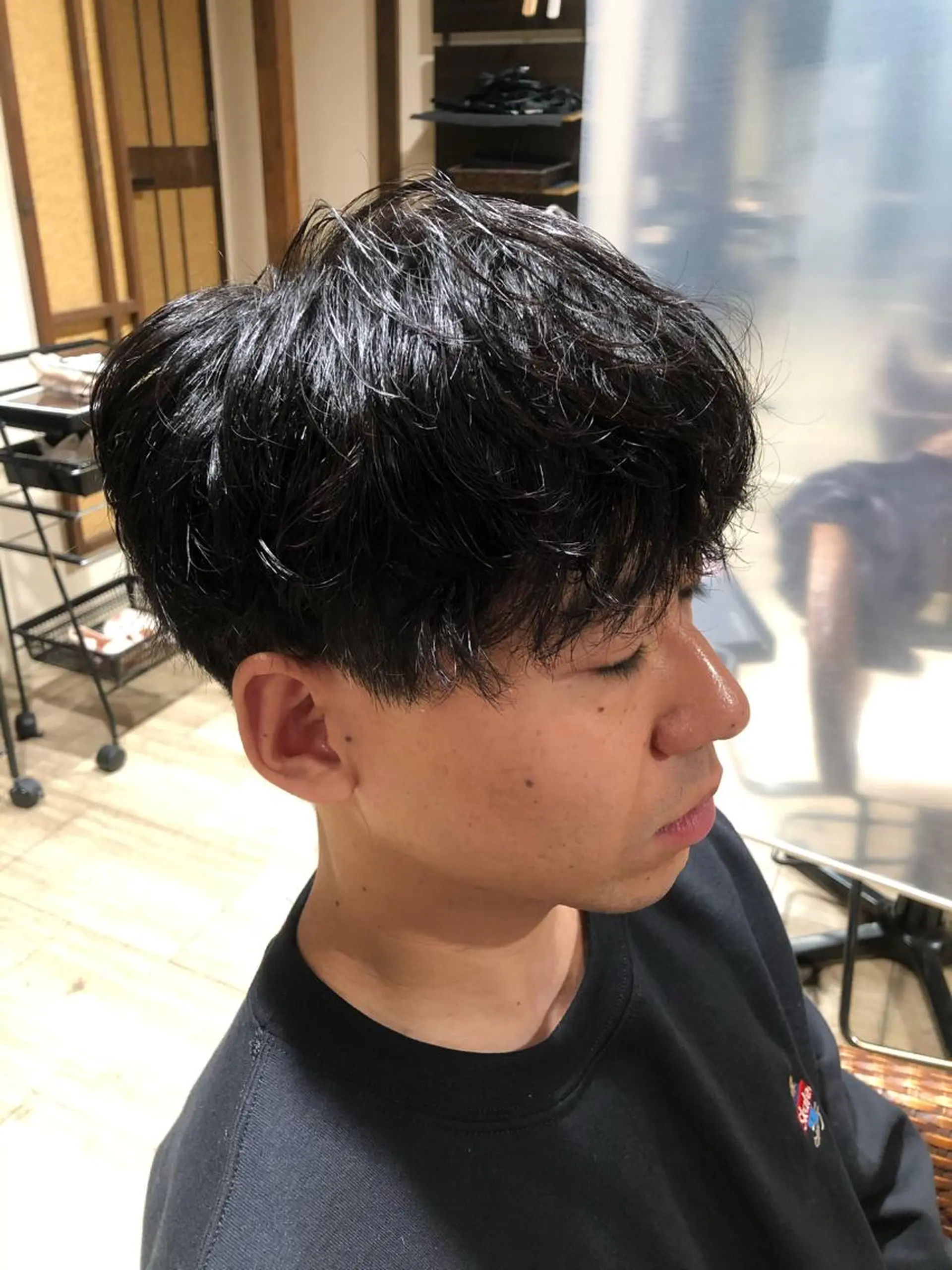 ショート パーマ メンズ メンズパーマ/ スパイキー/神田正紀のヘアスタイル