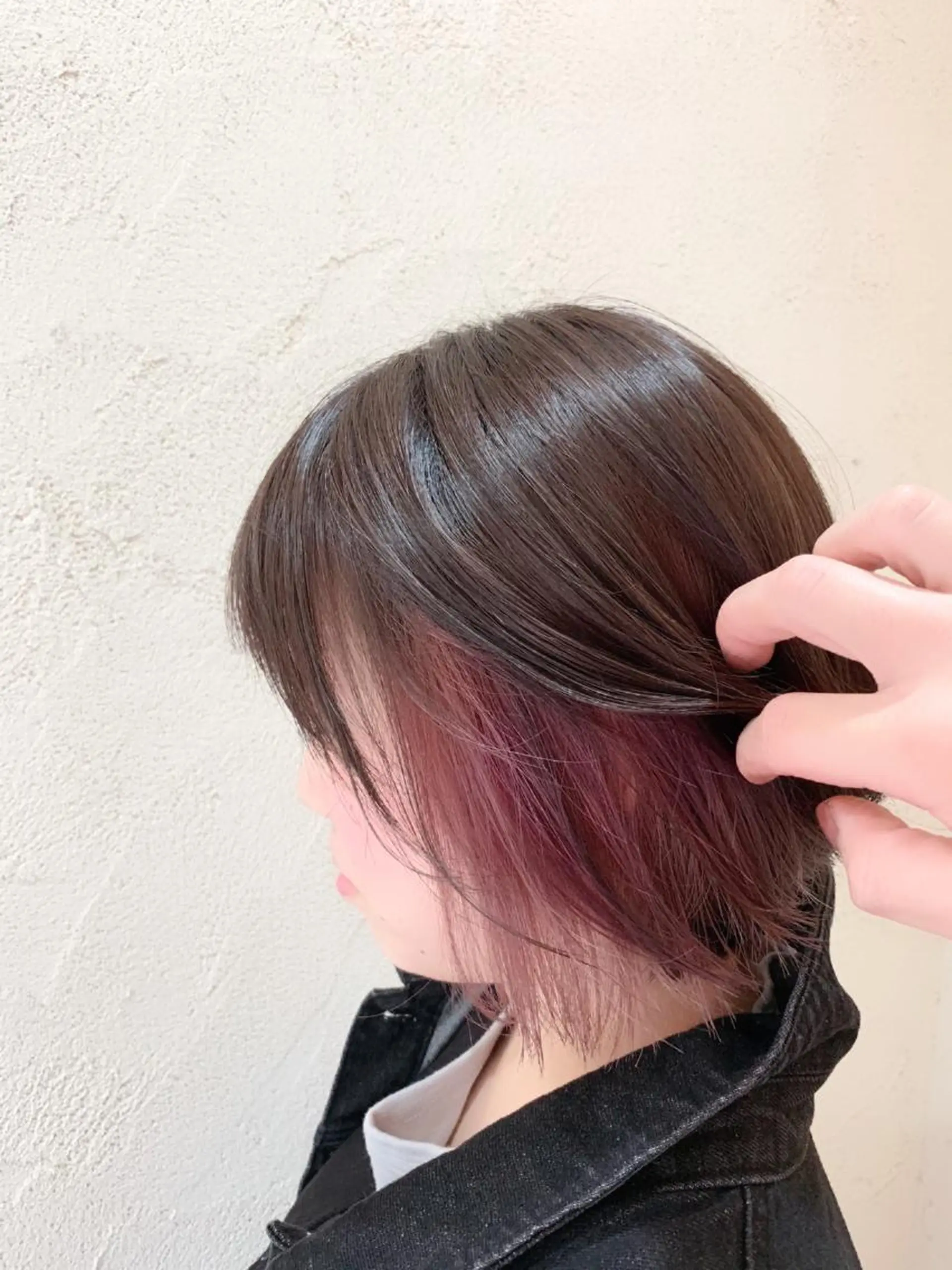 ショート カラー インナーカラー ヘアカラー トリートメント ヘアセット 髪質改善色素改善特化 keiのヘアスタイル