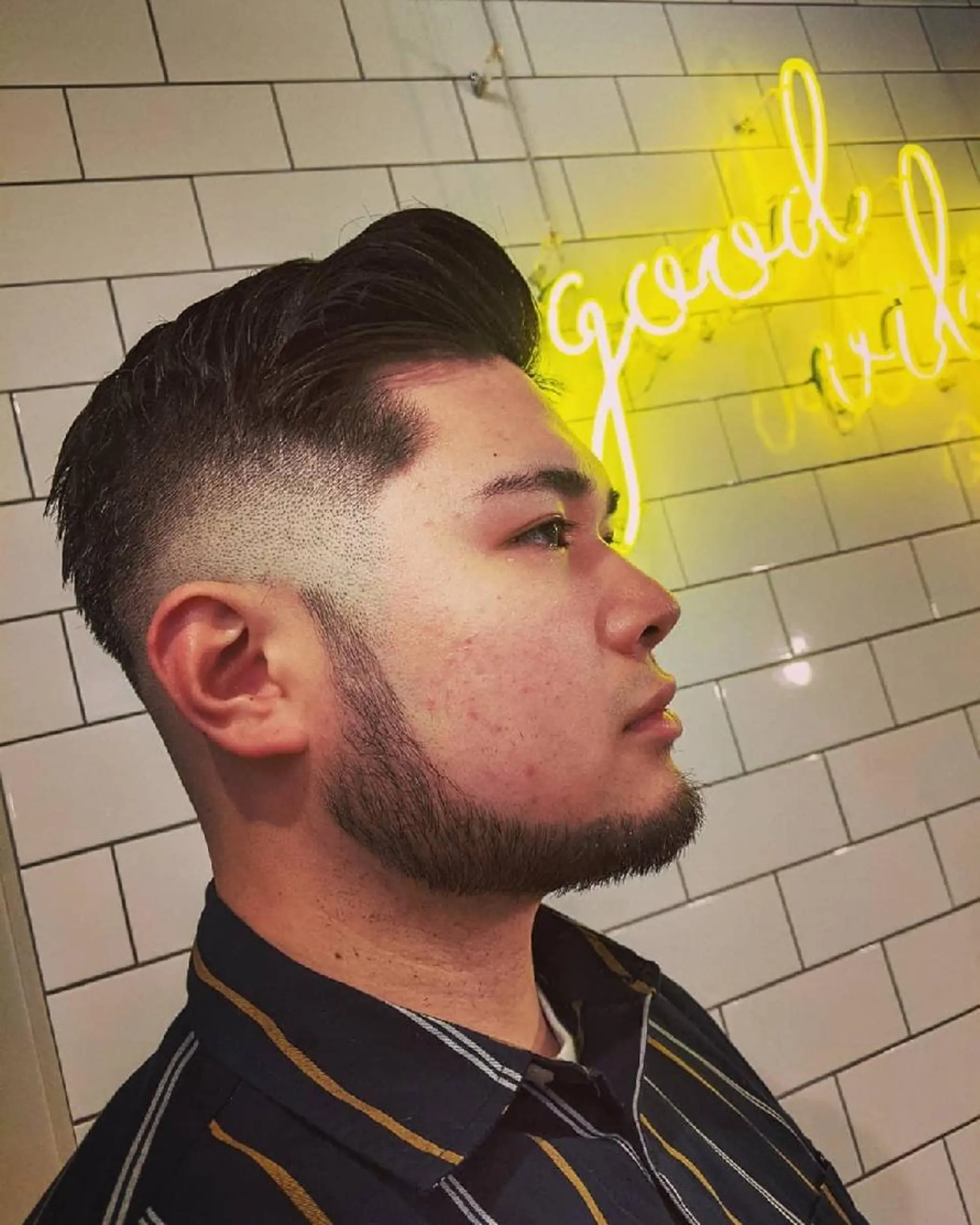 ショート カット ヘアセット FRANK'SBARBER所属・💈山本  卓士💈のヘアスタイル