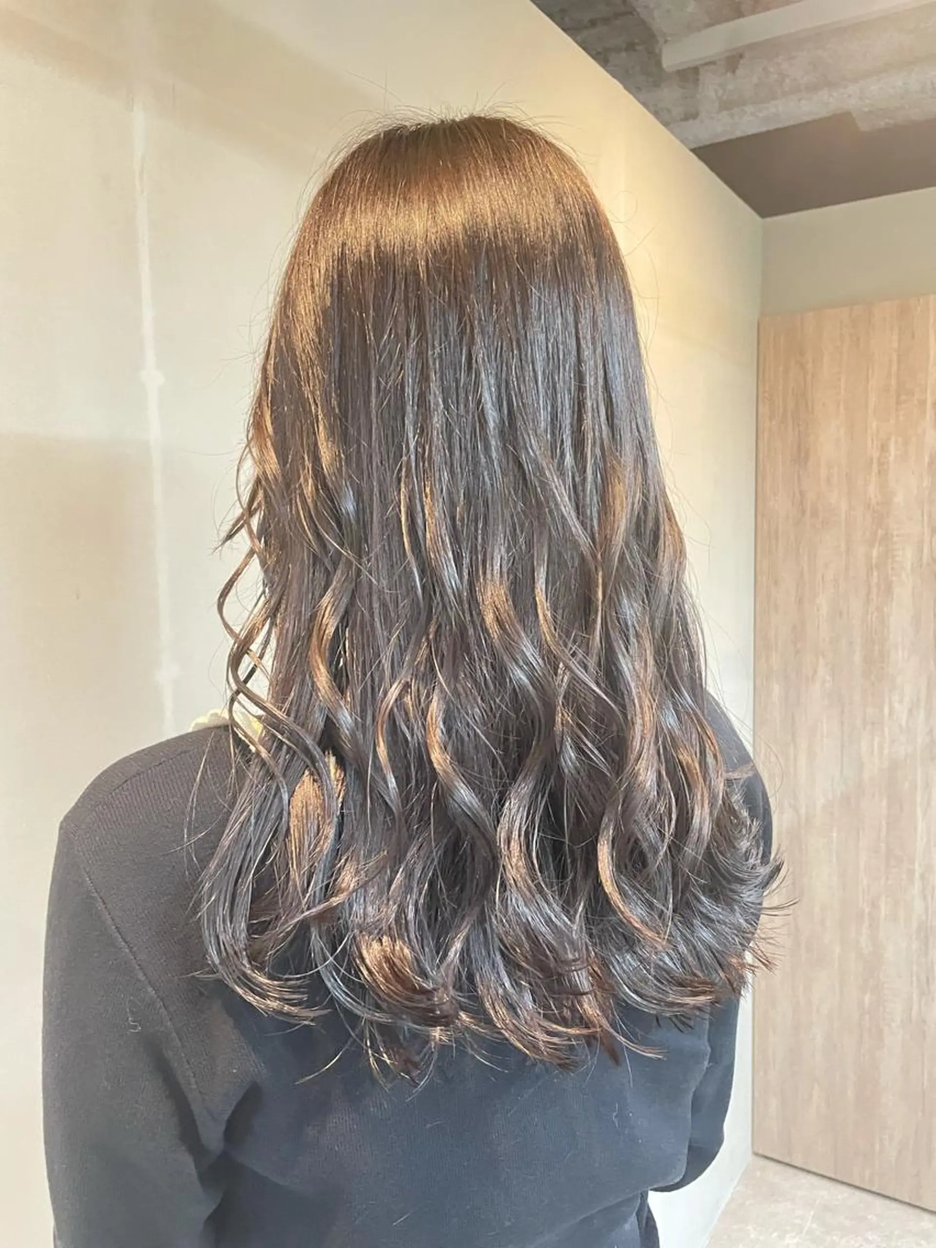 ロング カラー パーマ アディクシーカラー Men's hair salon First 中百舌鳥店所属・First なかもず 店 YUKIのヘアスタイル