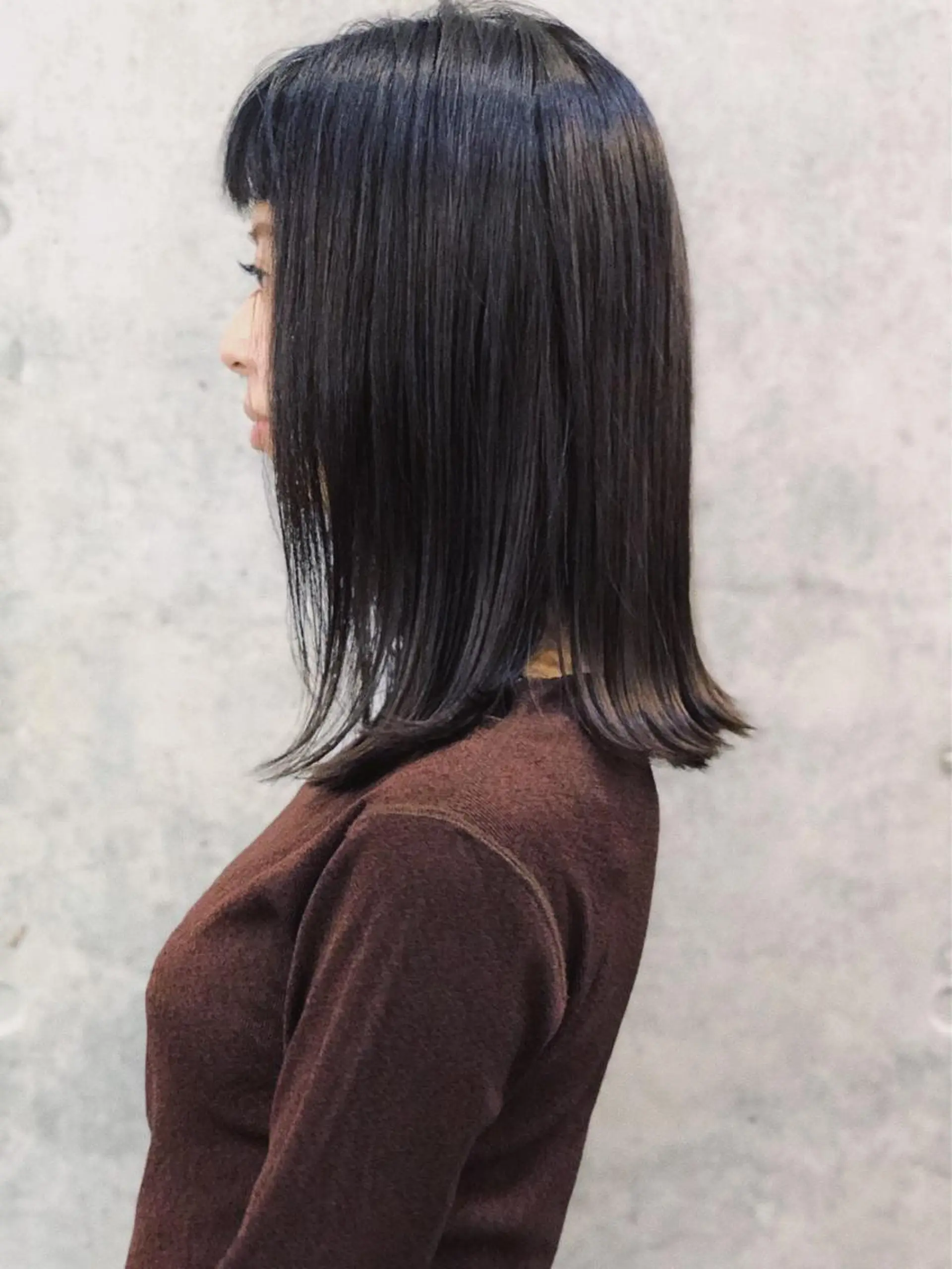 ミディアム カット ヘアカラー トリートメント 【雰囲気ﾍｱ☺︎】 岩井隼人のヘアスタイル
