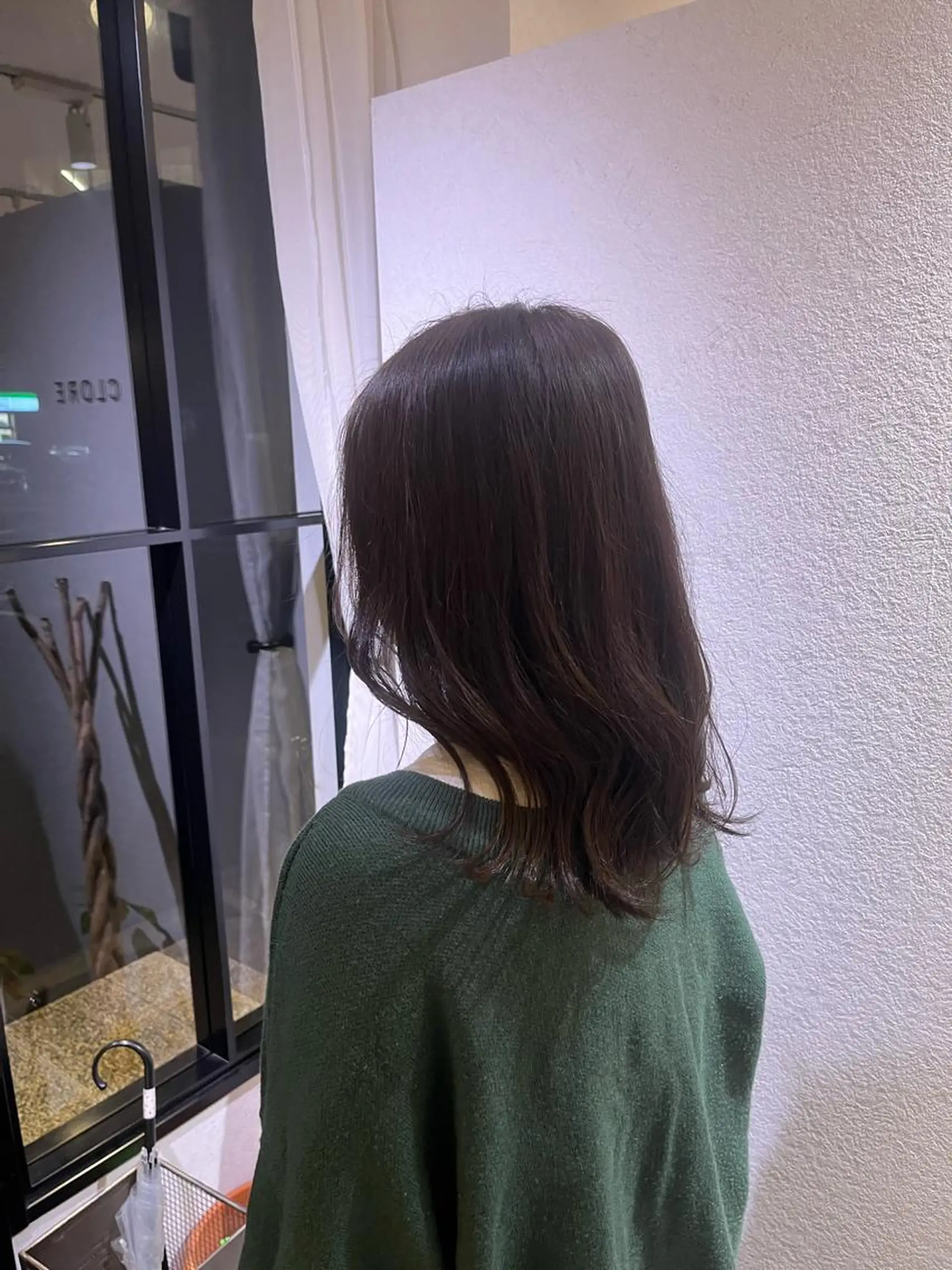 ミディアム カット ヘアカラー トリートメント 森本峻介 ボブ/透明感カラーのヘアスタイル
