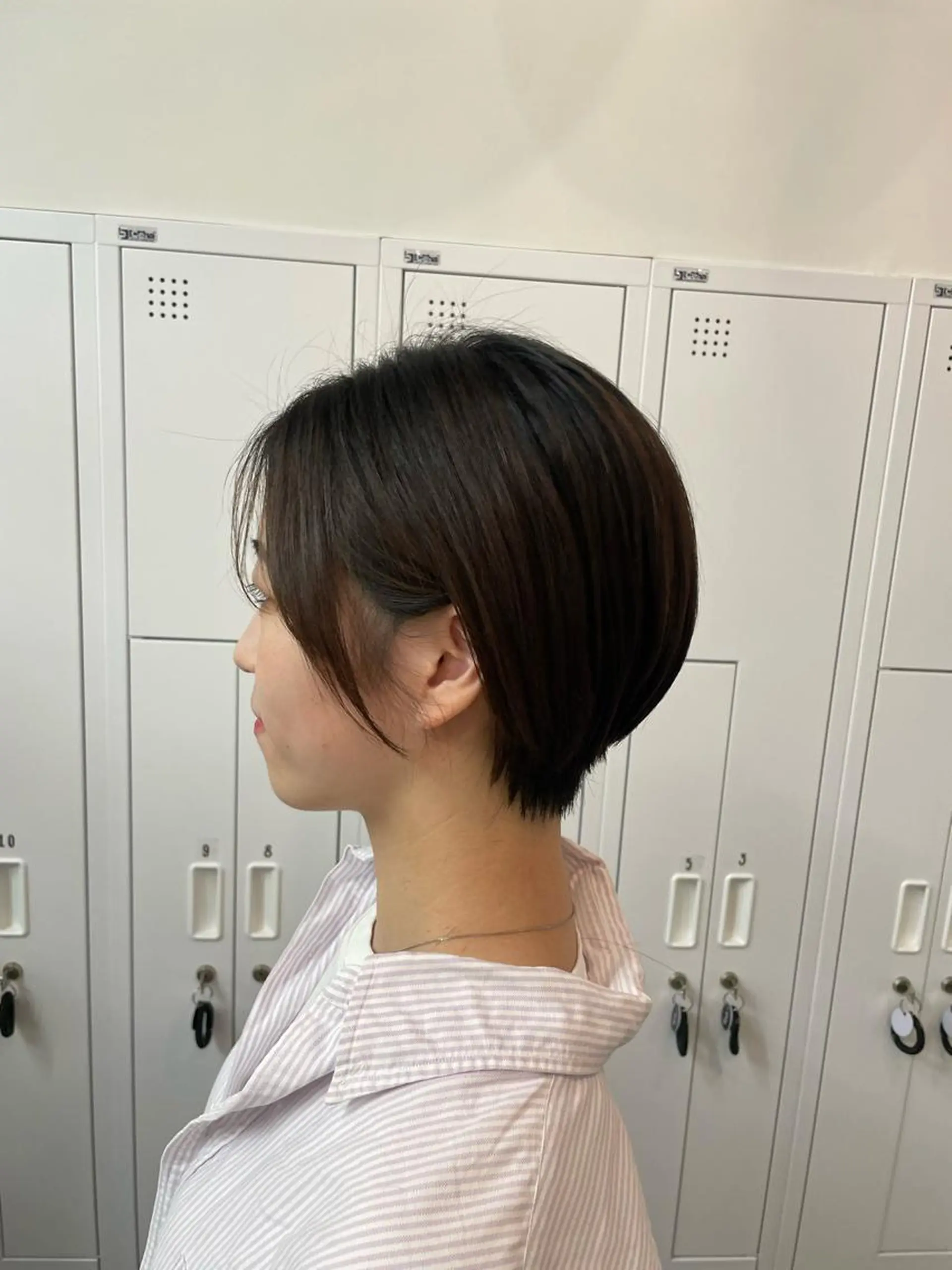 ショート ショートヘア 立野 莉央のヘアスタイル