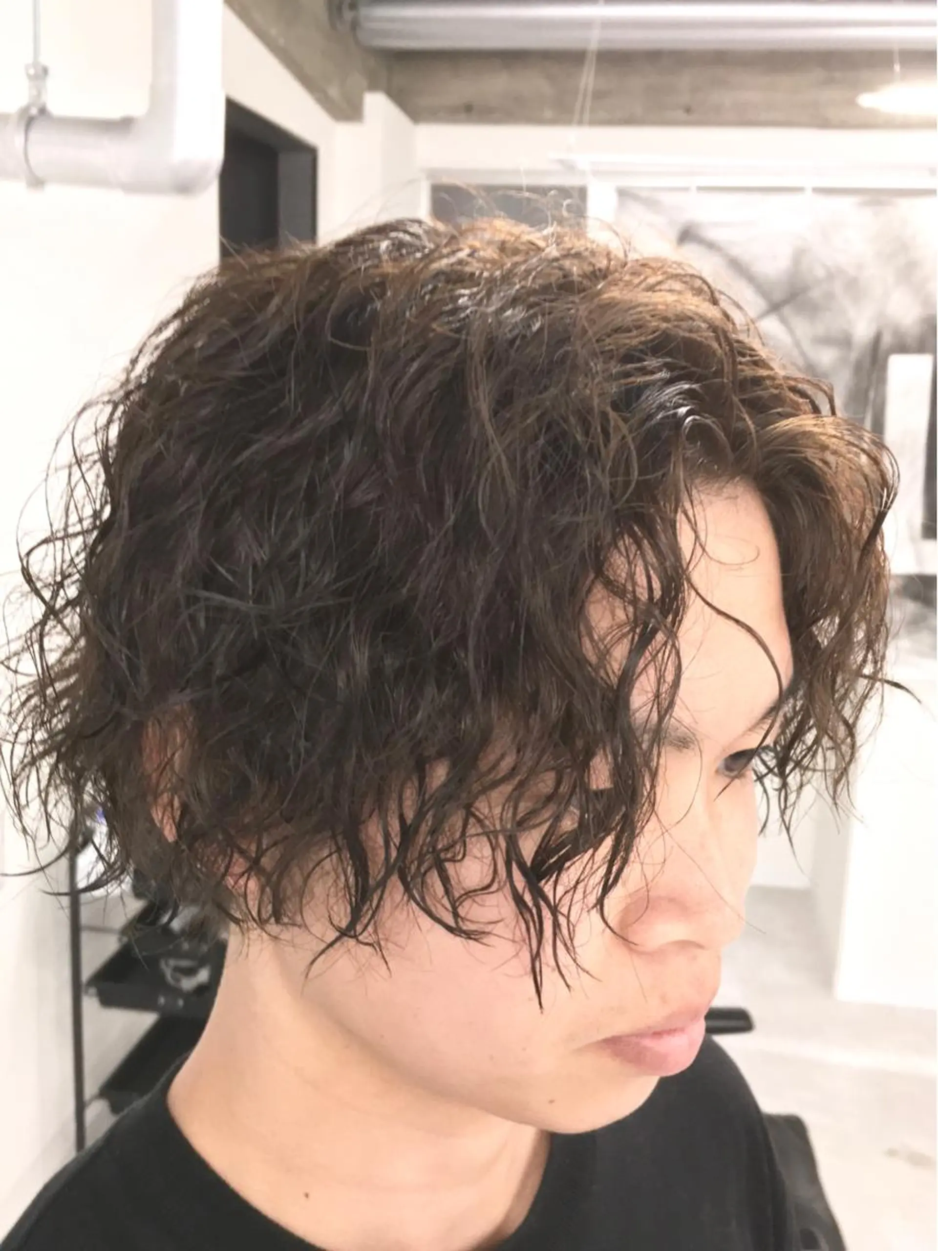 パーマ メンズ メンズサロンLOSS所属・メンズサロン rootのヘアスタイル
