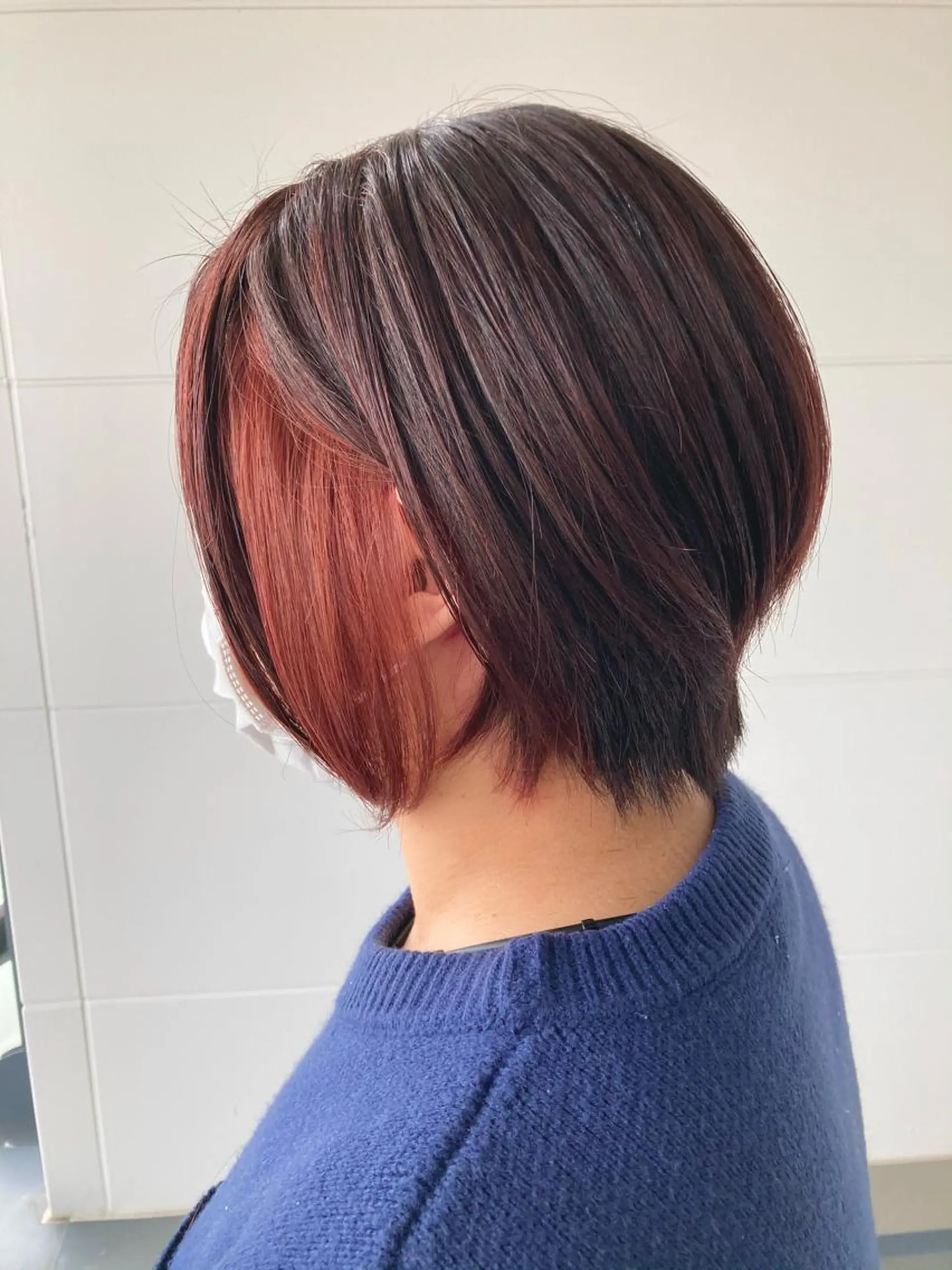 ミディアム タカツド ユウキのヘアスタイル