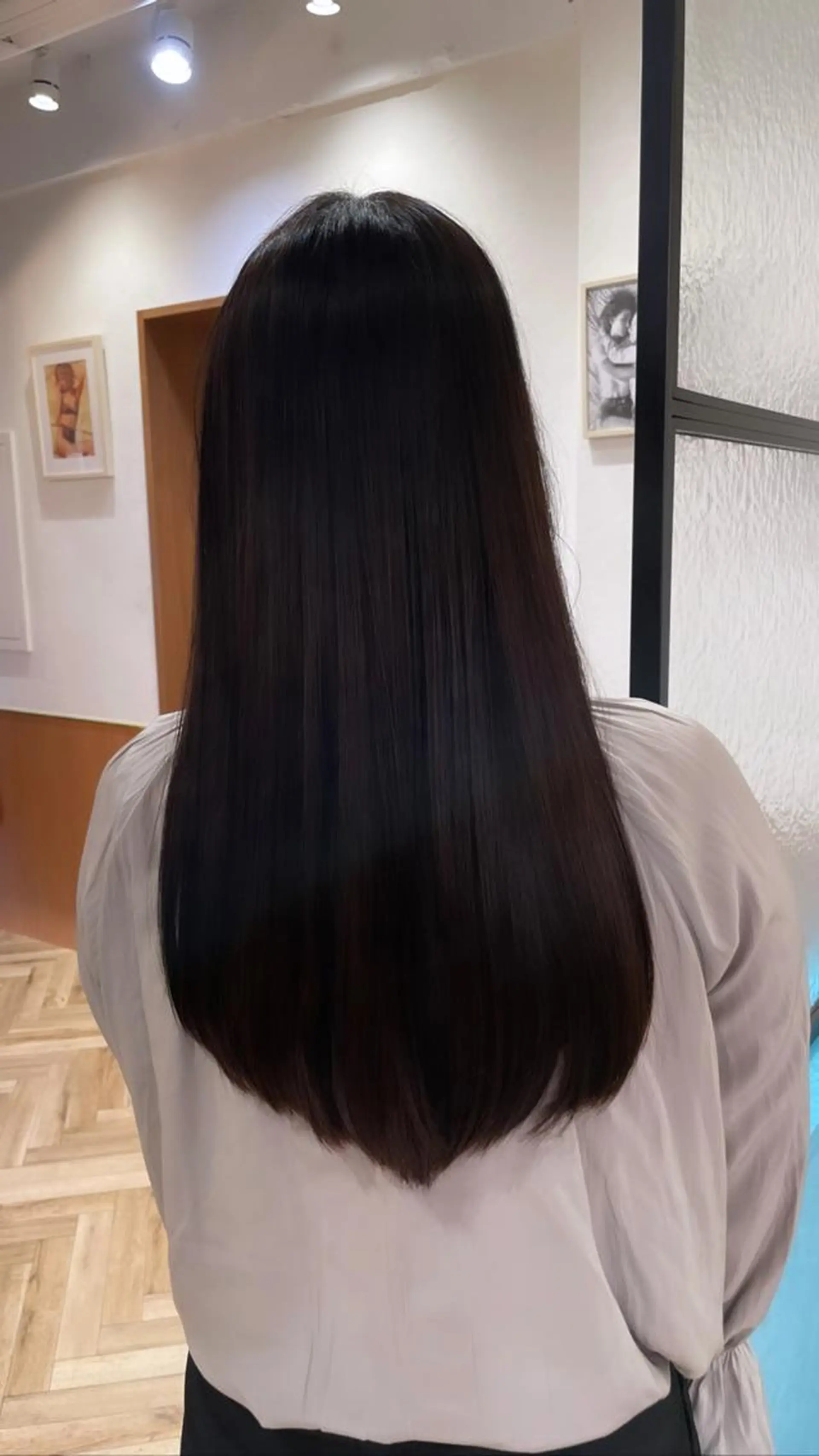 ロング カラー パーマ カット ヘアカラー 縮毛矯正 トリートメント 縮毛/ショート/ ボブ/レイヤー/小原のヘアスタイル