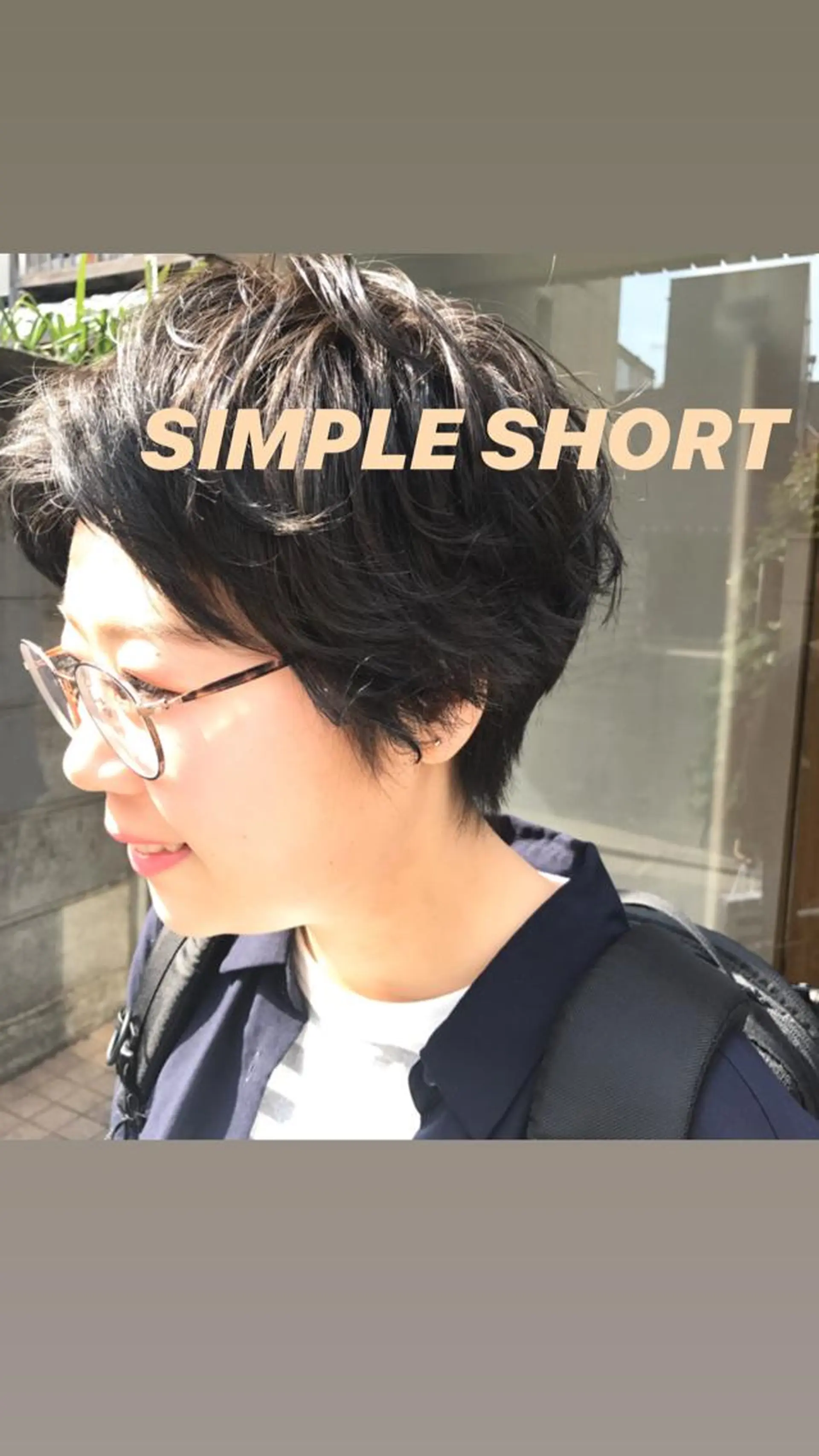 ショート ショートカット🍃 岡元瑞貴のヘアスタイル