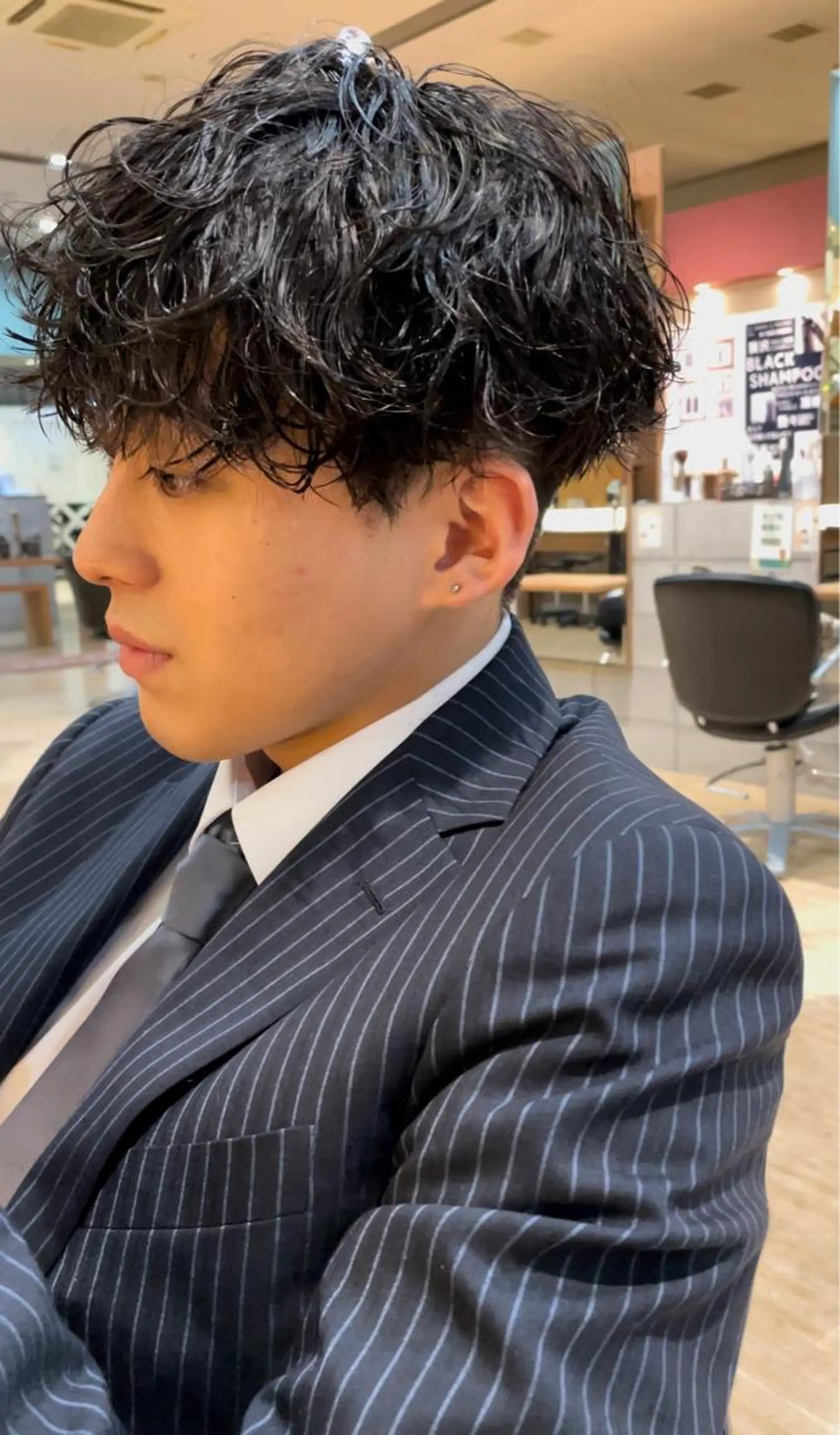 ショート パーマ メンズ i.+sapporo所属・ショート/レイヤー /札幌/小山内のヘアスタイル