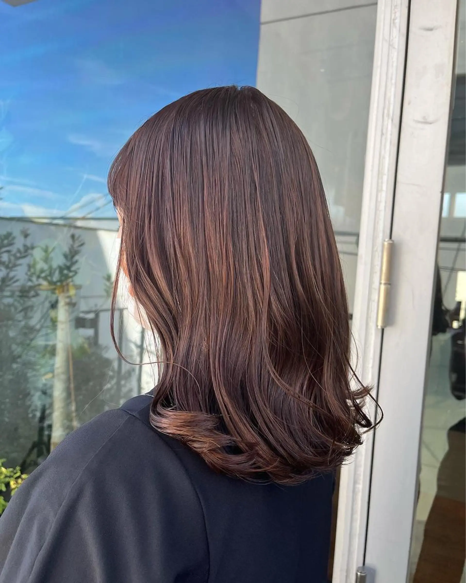 ミディアム カラー GO TODAY SHAiRE SALON 原宿本店所属・レイヤー/ボブカット ハイトーン　河内康太のヘアスタイル
