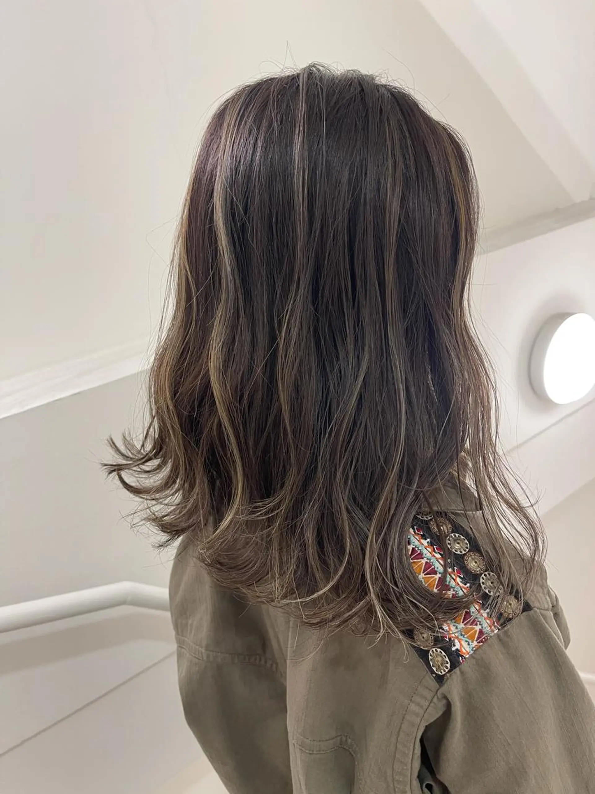 セミロング カラー ヘアカラー トリートメント Reb_keiji 👑小倉圭司のヘアスタイル