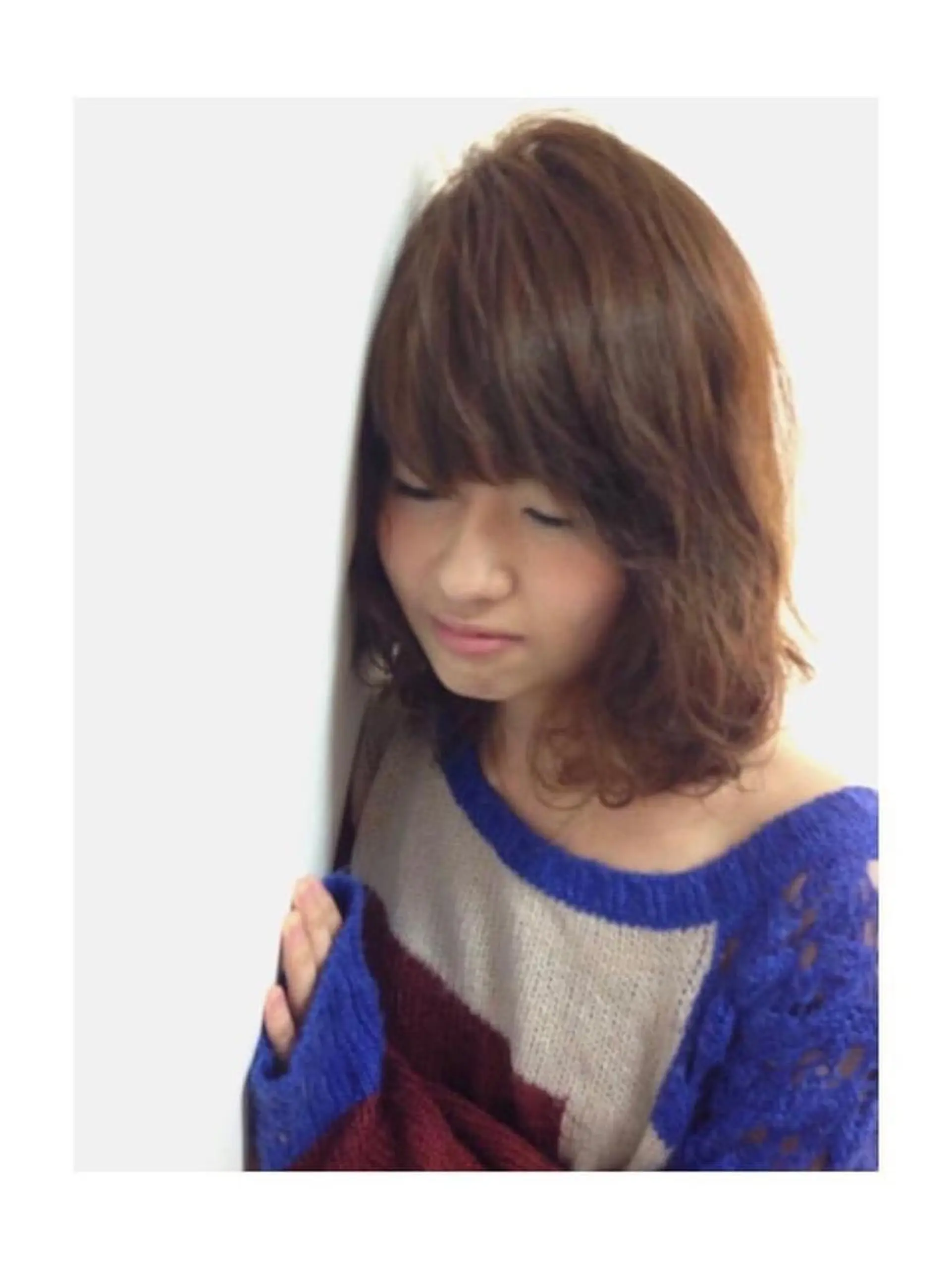 ミディアム Michel by chainon ミッシェルバイシェノン所属・美髪職人/傷ませない カラー/橋本拓弥のヘアスタイル