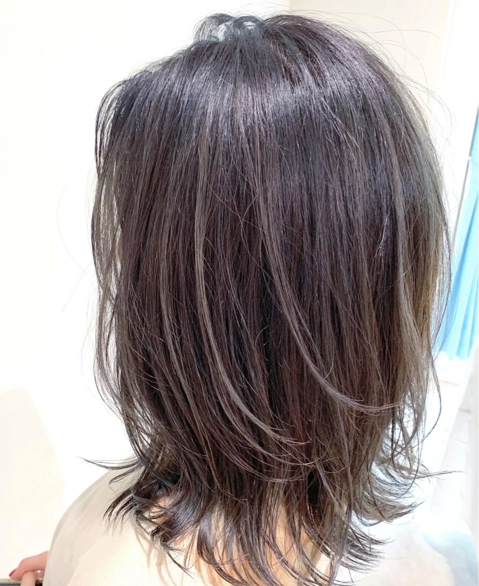 ミディアム カラー ハイライトカラー ハイライト カット ヘアカラー トリートメント ヘッドスパ TOPstylist ✂️フセケイタ✂️のヘアスタイル
