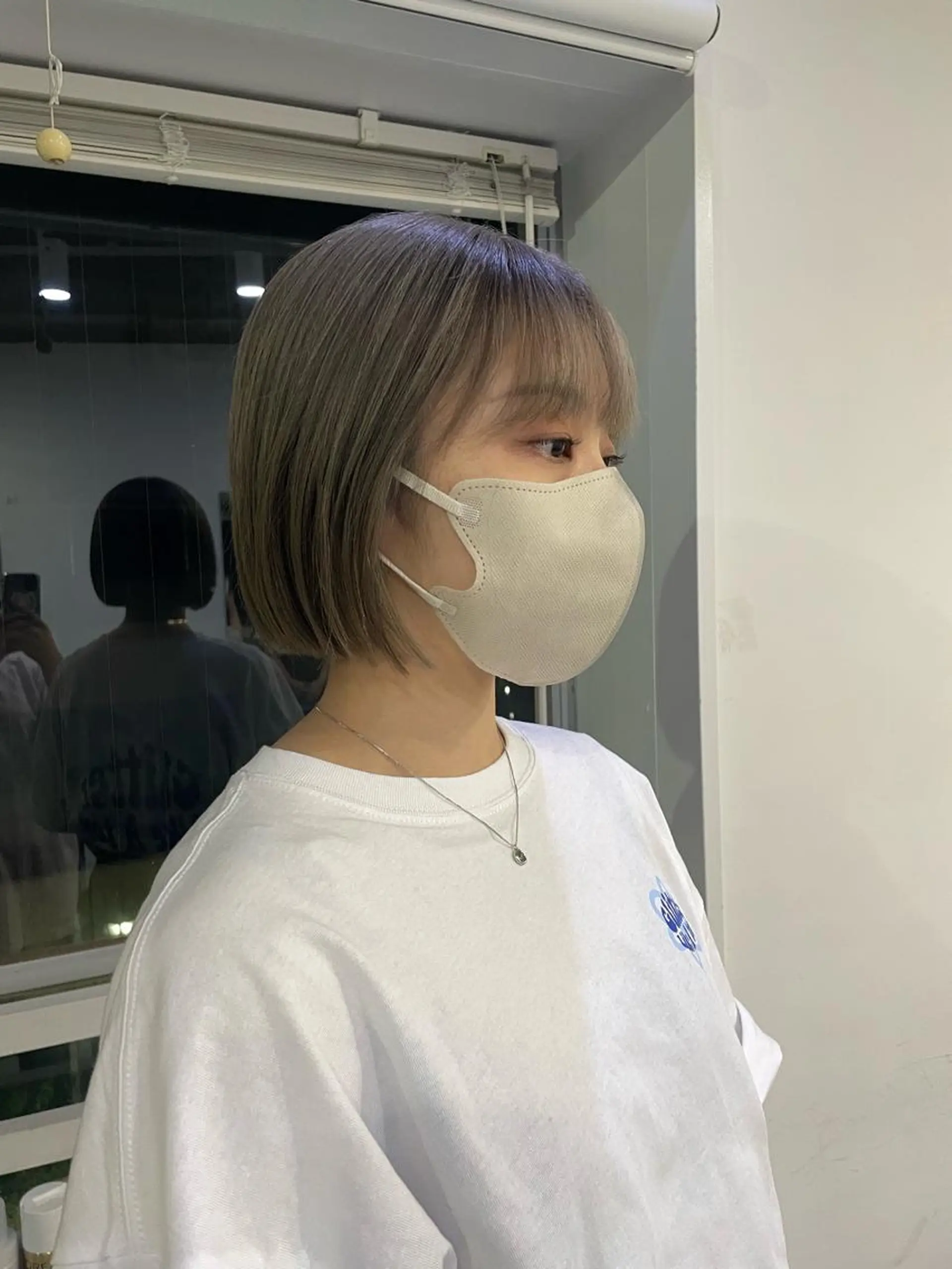 ショート カラー silo所属・silo MOKA 顔周りカット🦦のヘアスタイル