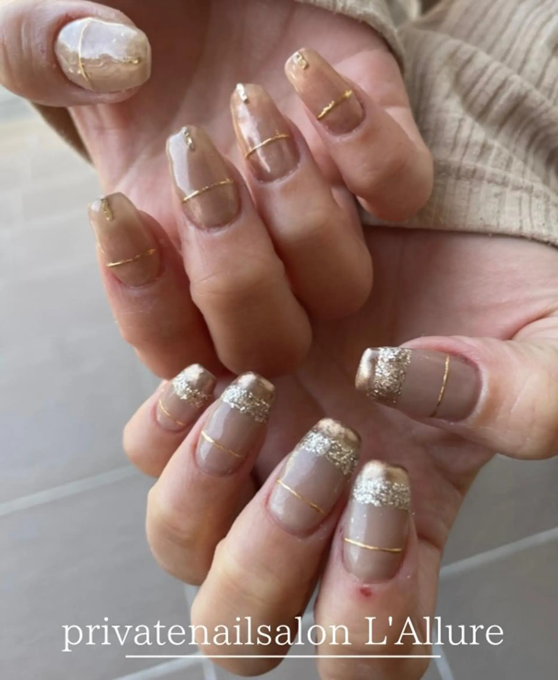 ネイル ハンドネイル nailsalon -L'Allure-のネイルデザイン