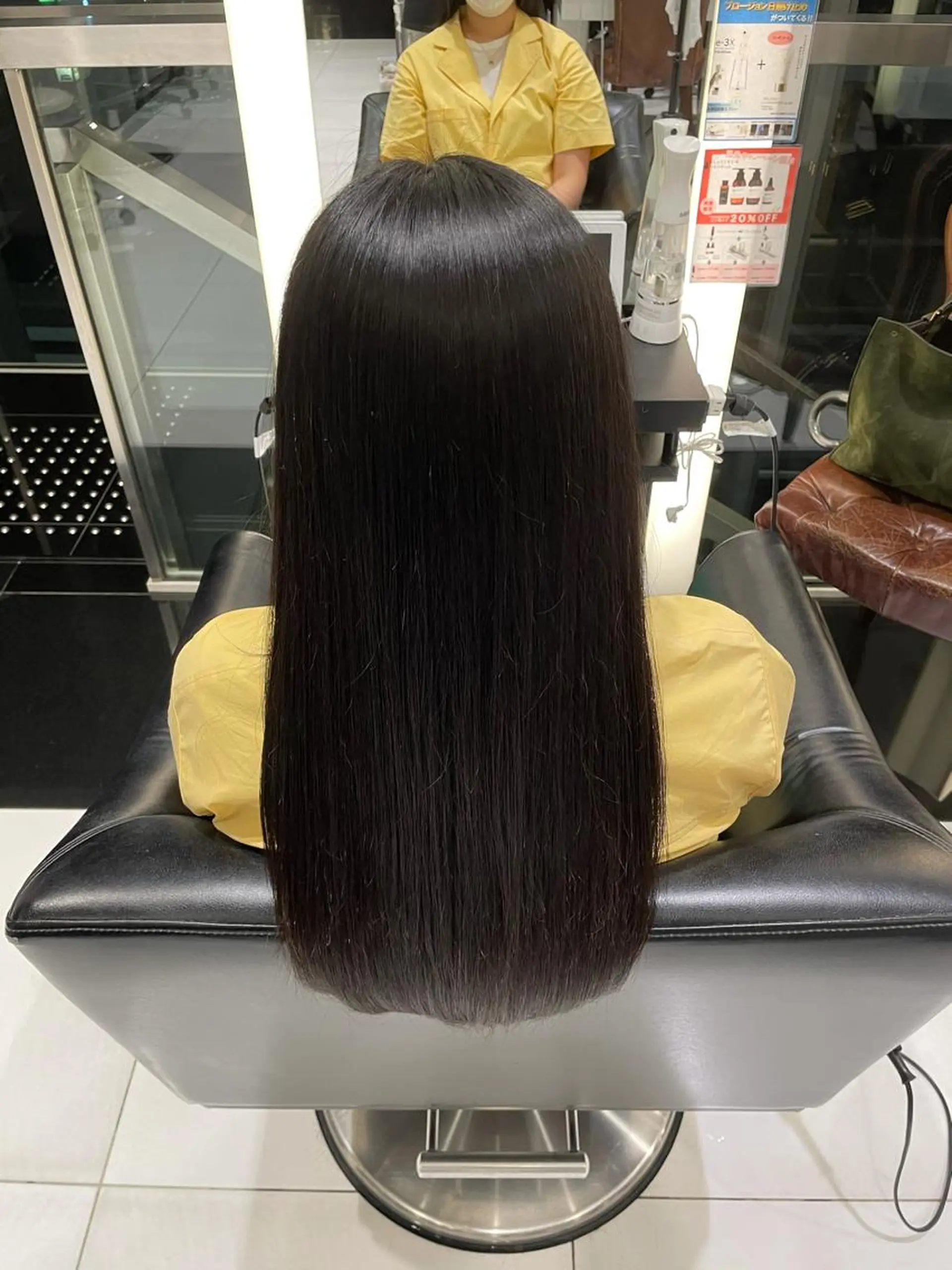 カラー air-AZABU所属・かわて きらたのヘアスタイル